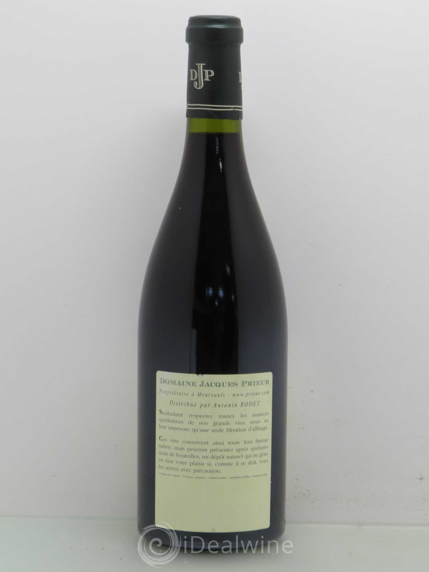 Clos de Vougeot Grand Cru Jacques Prieur (Domaine) 2005 - Lot de 1 bouteille - 1