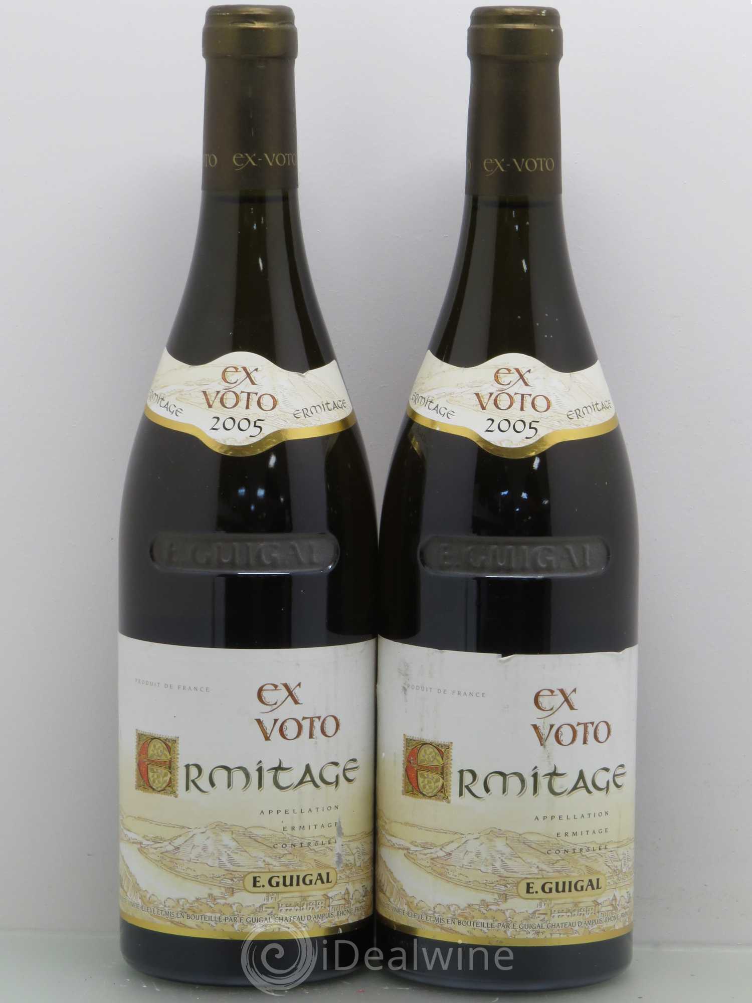Ermitage Ex Voto Guigal 2005 - Lot de 2 bouteilles - 0
