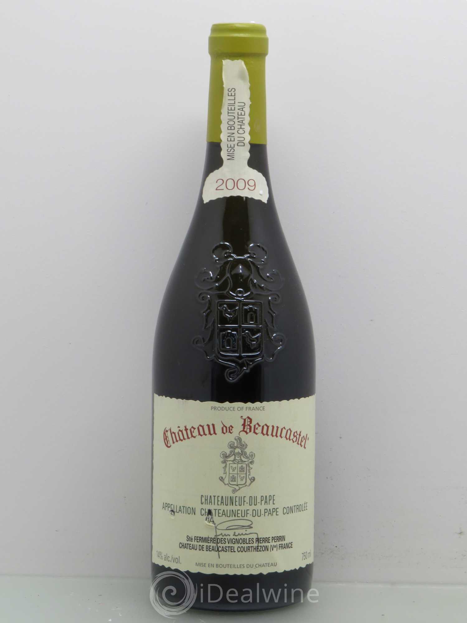 Châteauneuf-du-Pape Château de Beaucastel Famille Perrin 2009 - Lot de 1 bouteille - 0