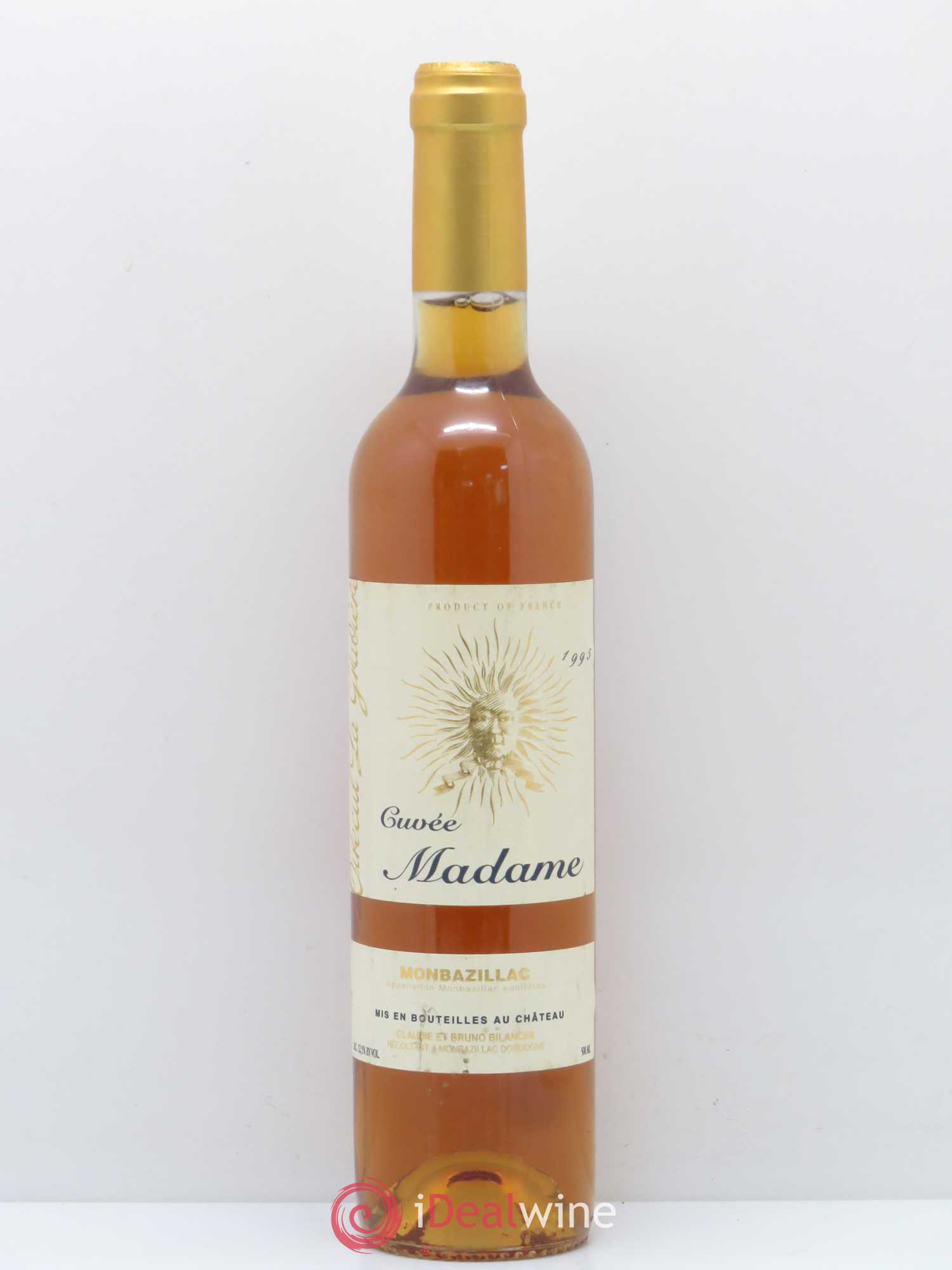Monbazillac Château Tirecul La Gravière Cuvée Madame Bruno et Claudie Bilancini 1995 - Posten von 1 Flasche - 0
