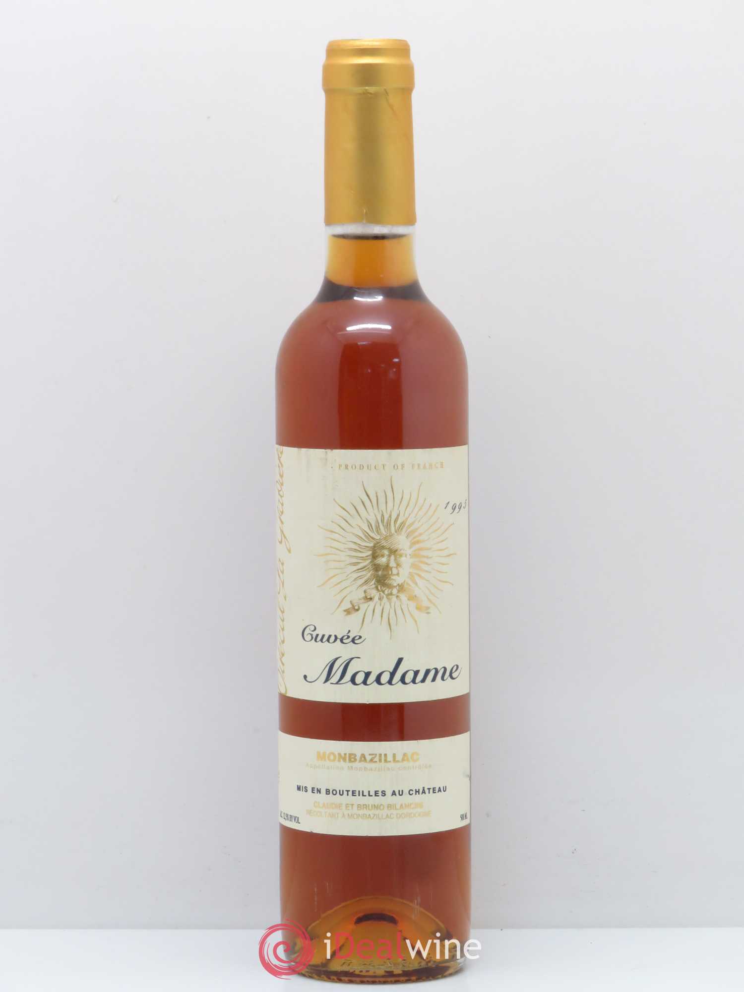 Monbazillac Château Tirecul La Gravière Cuvée Madame Bruno et Claudie Bilancini 1995 - Lotto di 1 bottiglia - 0