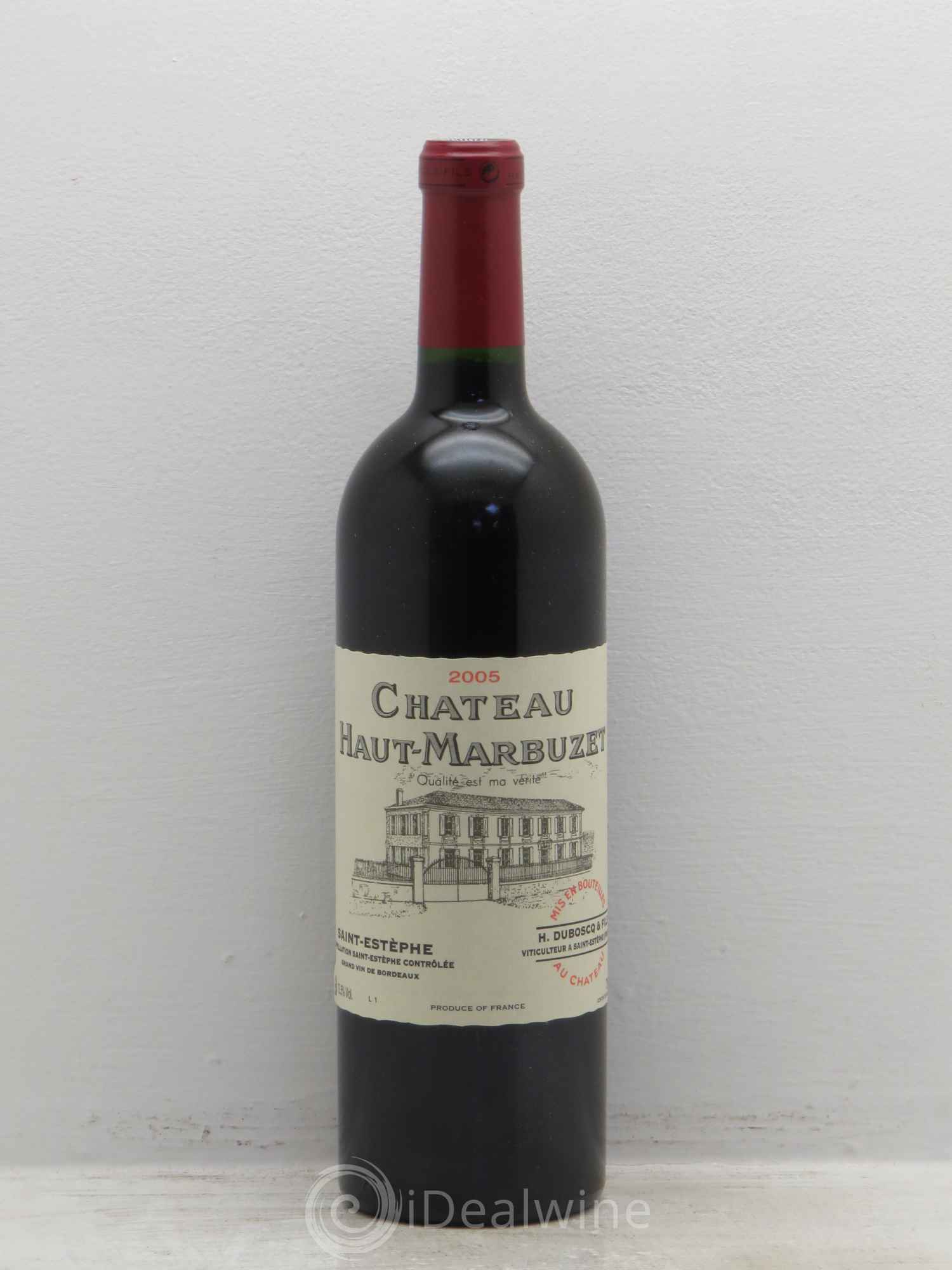 Château Haut Marbuzet 2005 - Lot de 6 bouteilles - 0