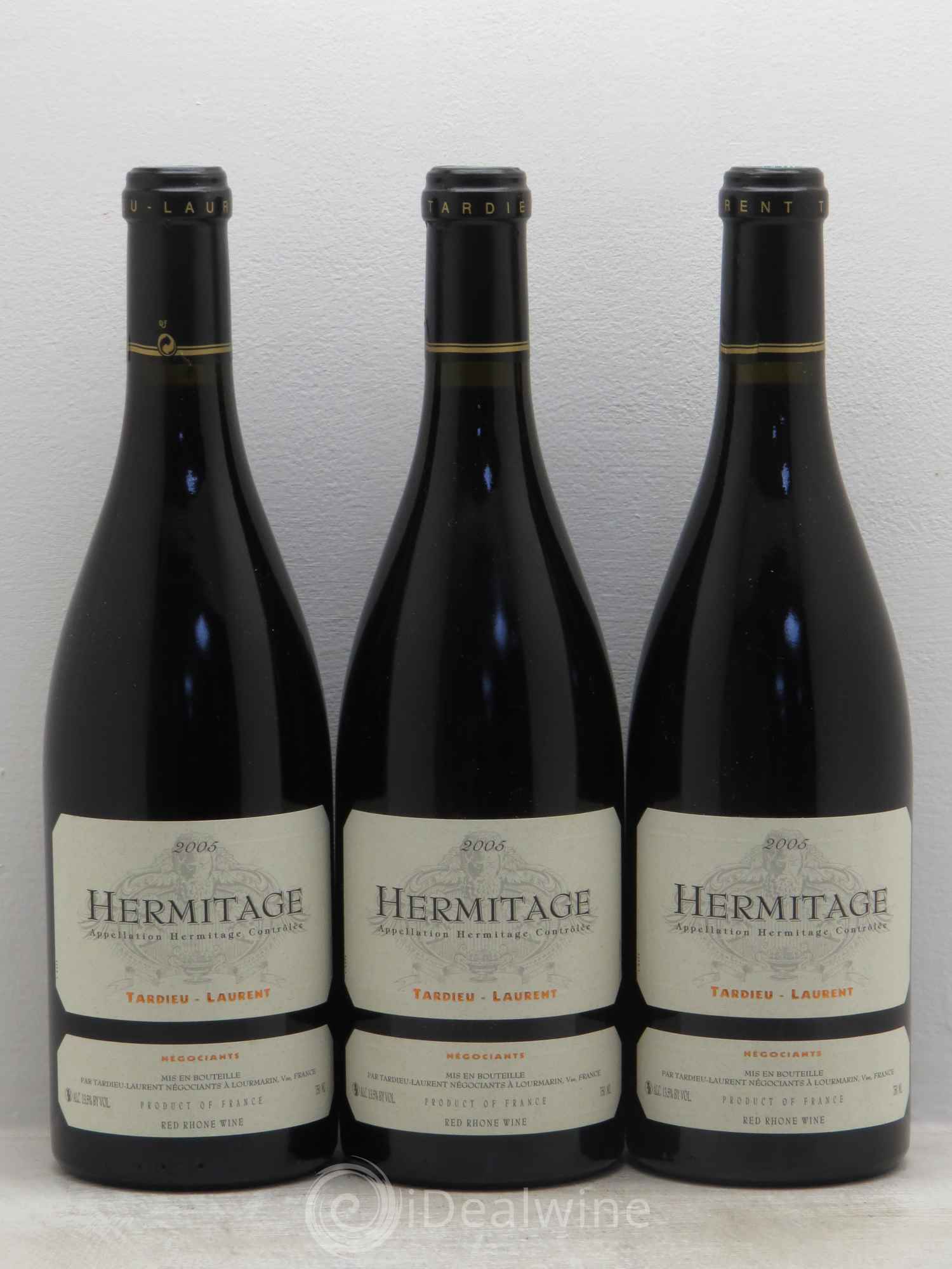 Hermitage Maison Tardieu-Laurent 2005 - Lot de 3 bouteilles - 0