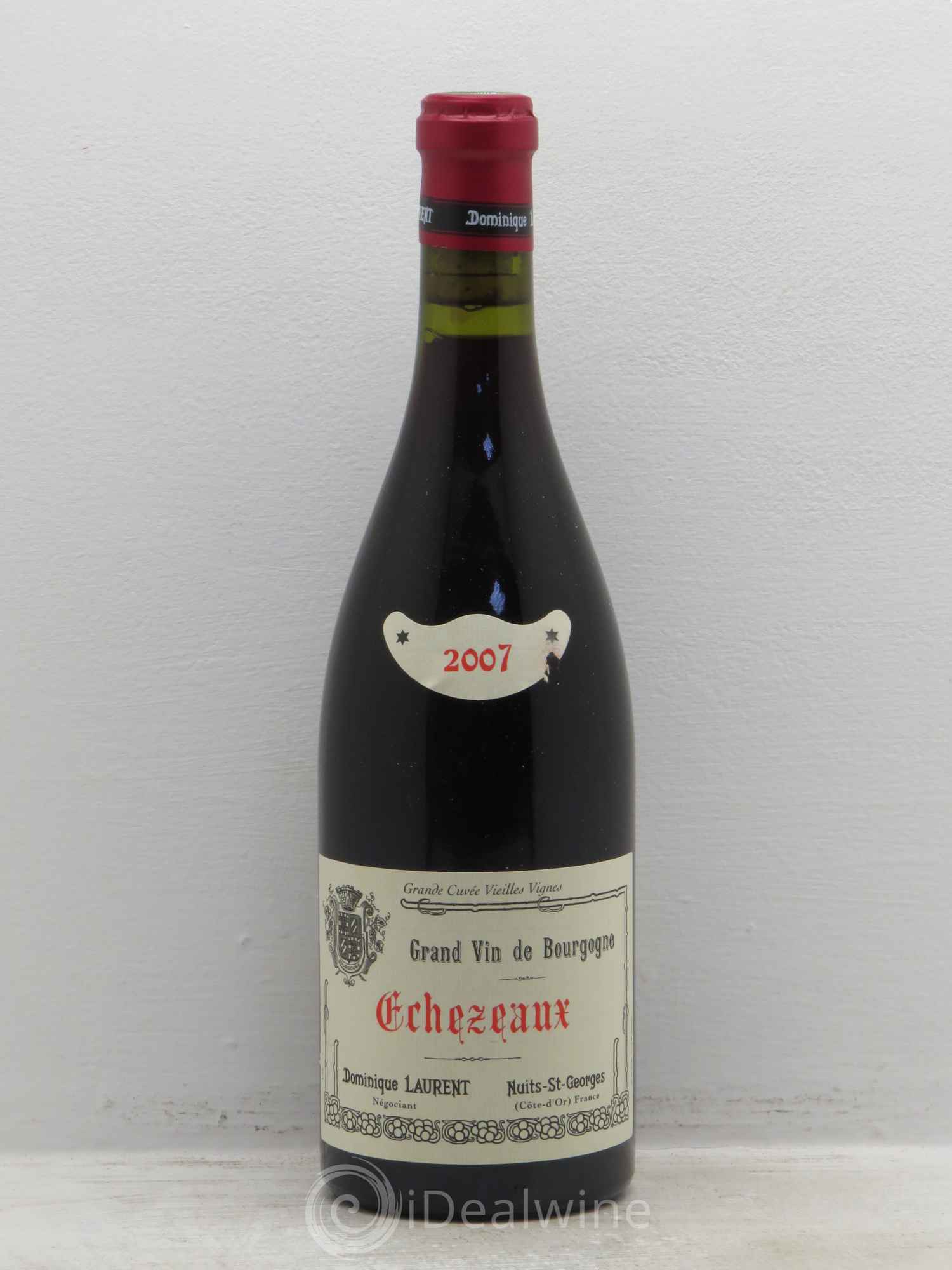 Echezeaux Grand Cru Vieilles Vignes Dominique Laurent grande cuvée 2007 - Lot de 1 bouteille - 0