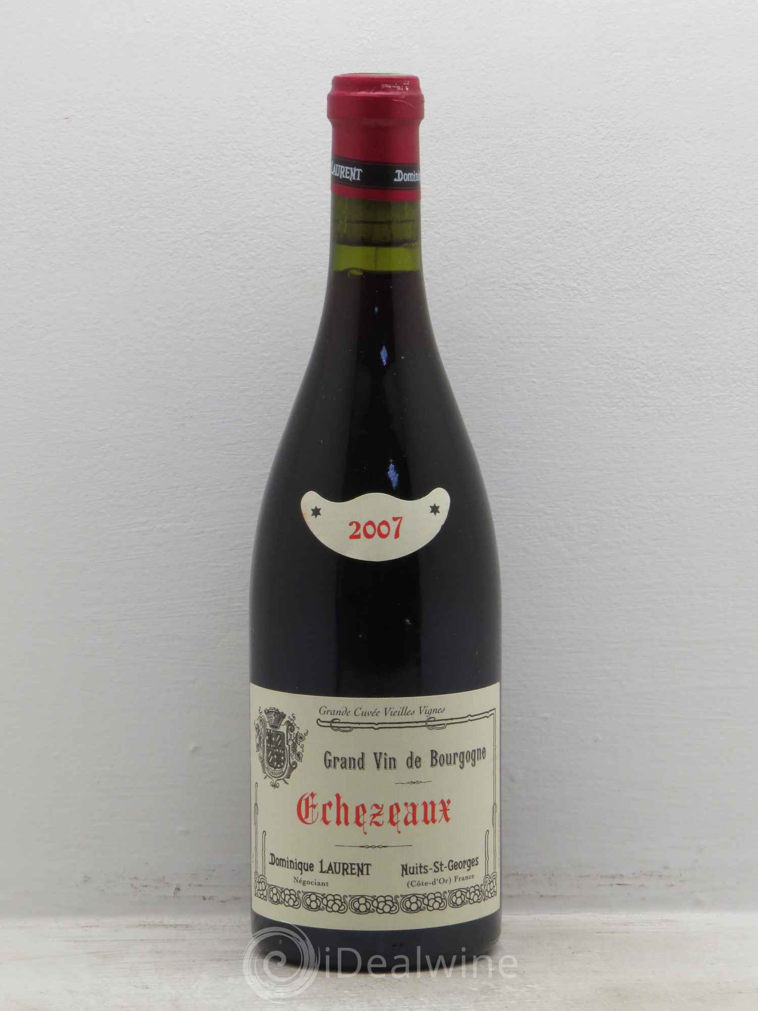 Echezeaux Grand Cru Vieilles Vignes Dominique Laurent grande cuvée 2007 - Lot de 1 bouteille - 0