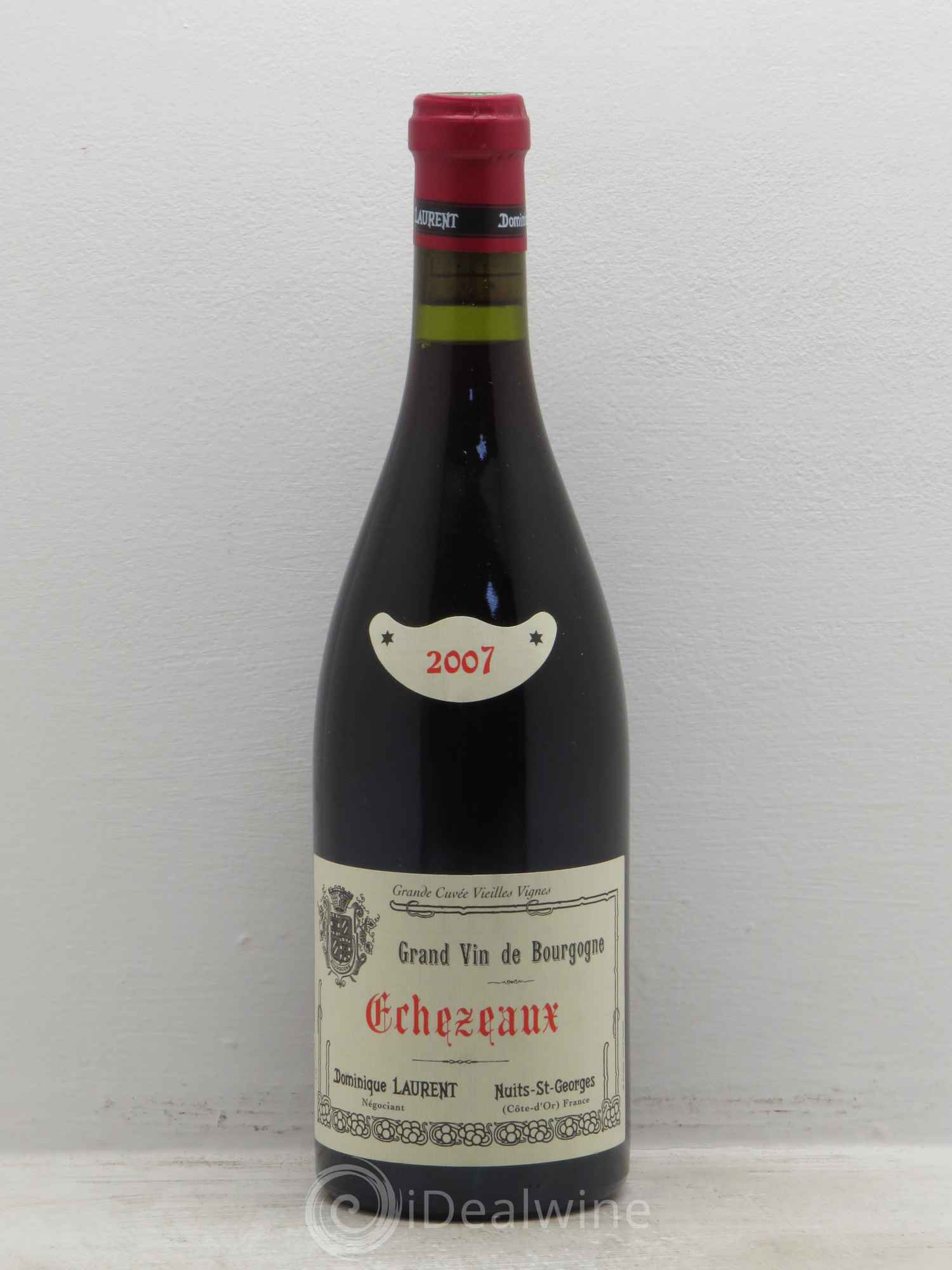 Echezeaux Grand Cru Vieilles Vignes Dominique Laurent grande cuvée 2007 - Lot de 1 bouteille - 0