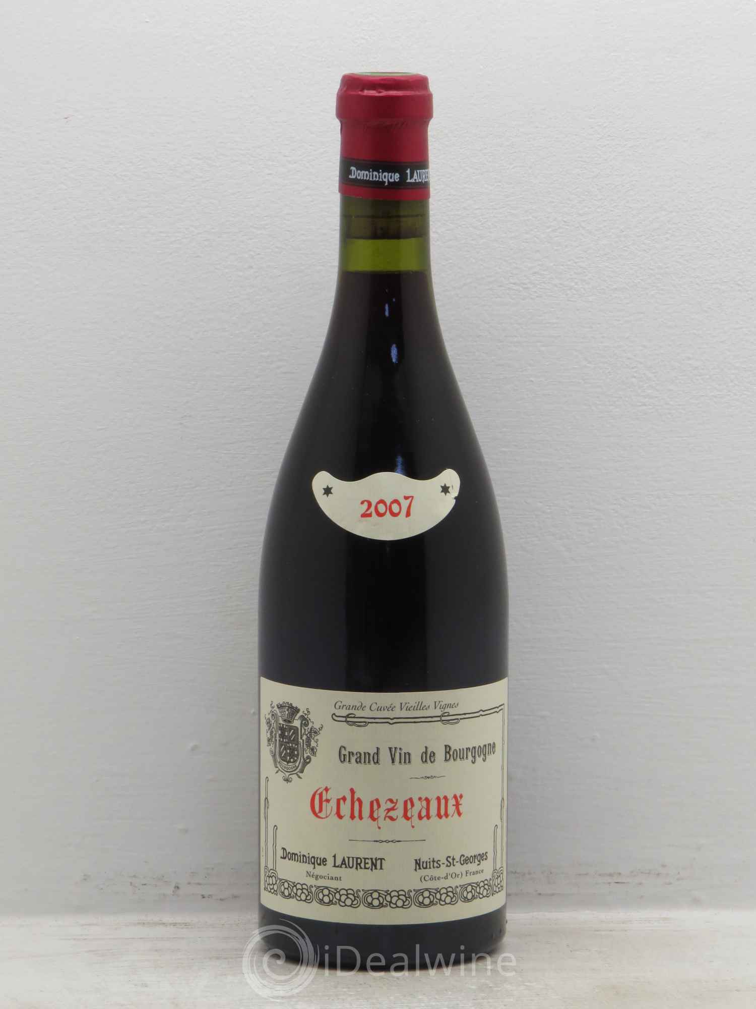 Echezeaux Grand Cru Vieilles Vignes Dominique Laurent grande cuvée 2007 - Lot de 1 bouteille - 0