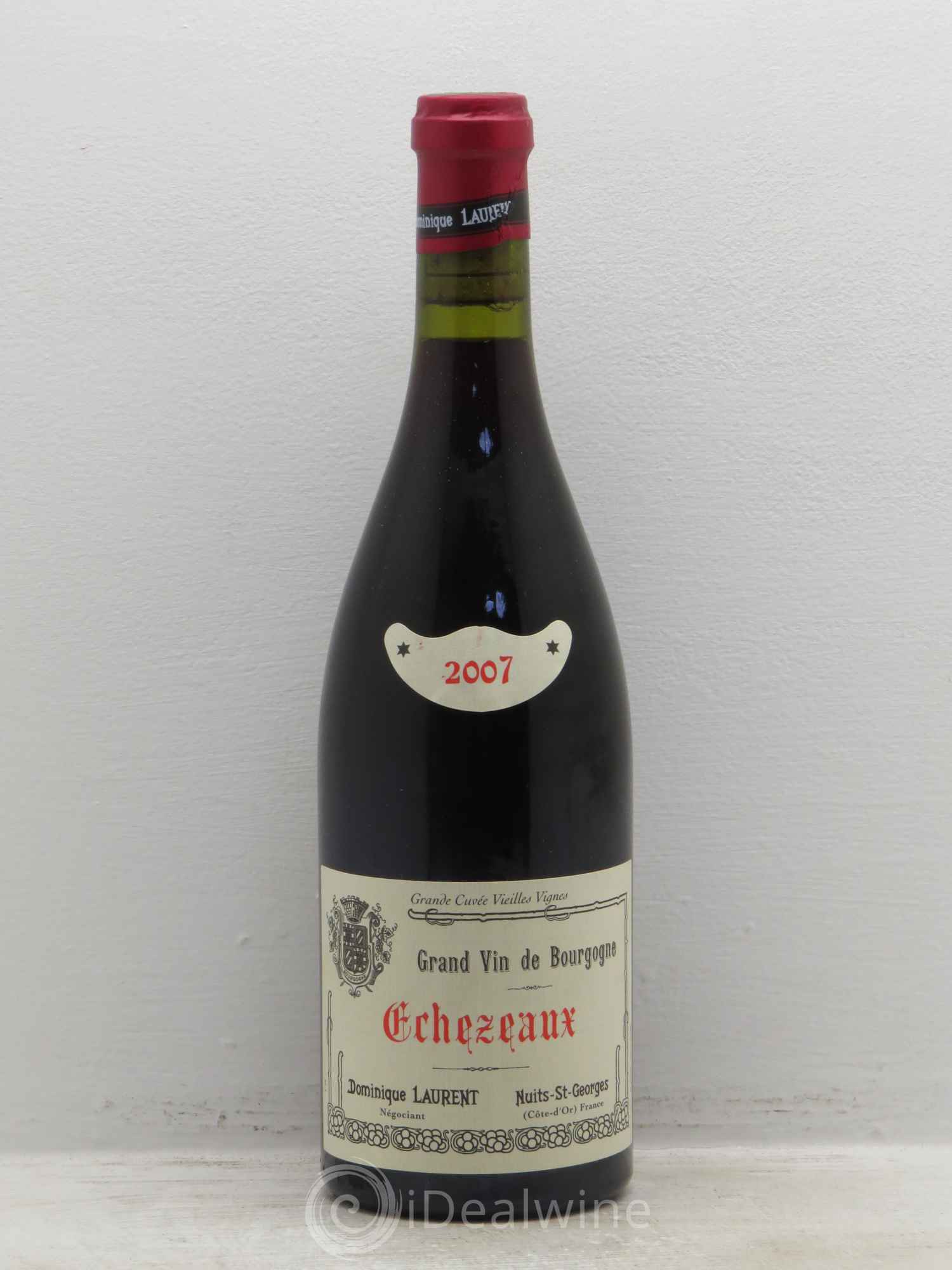 Echezeaux Grand Cru Vieilles Vignes Dominique Laurent grande cuvée 2007 - Lot de 1 bouteille - 0