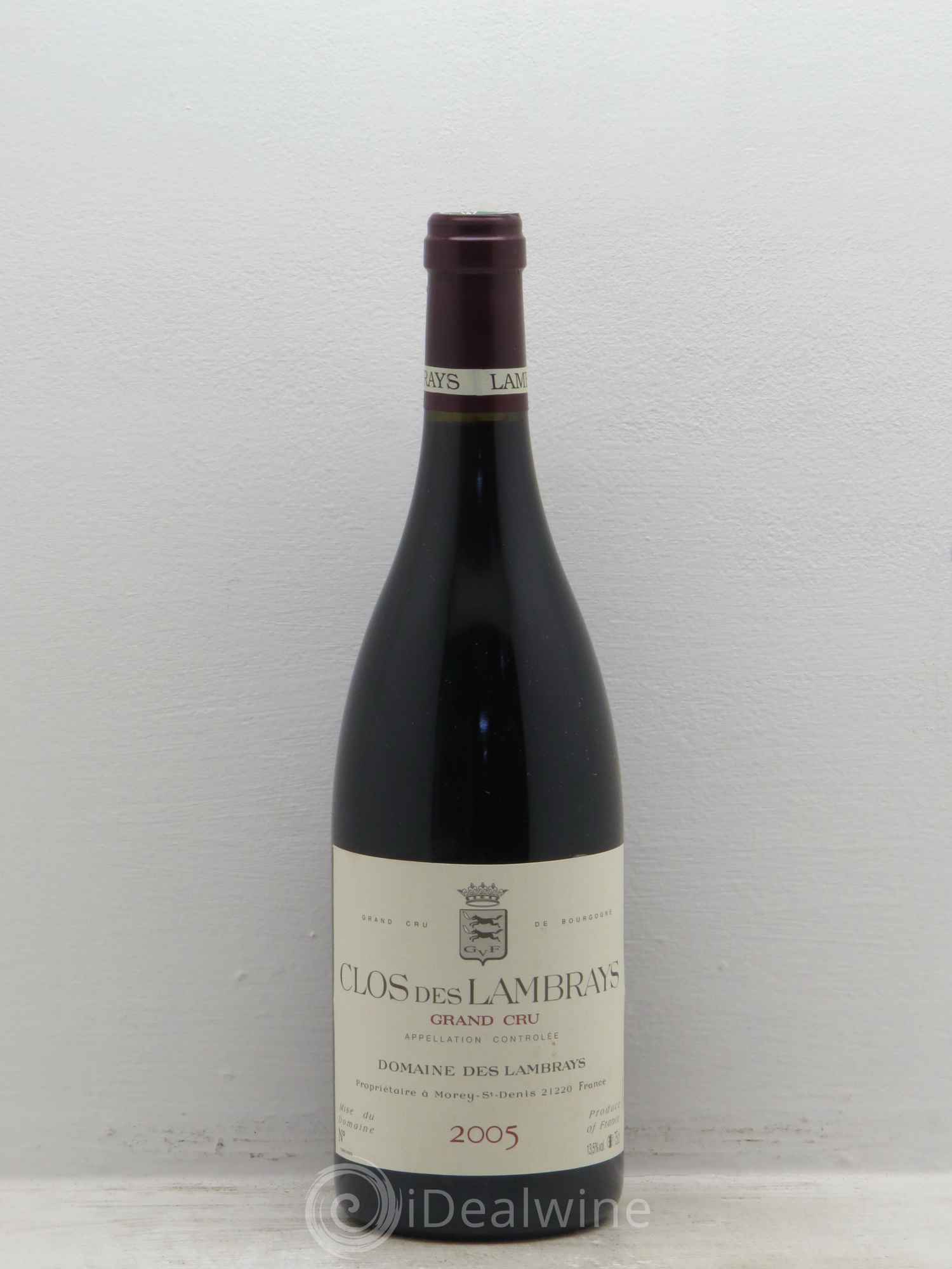 Clos des Lambrays Grand Cru Domaine des Lambrays 2005 - Lot de 1 bouteille - 0