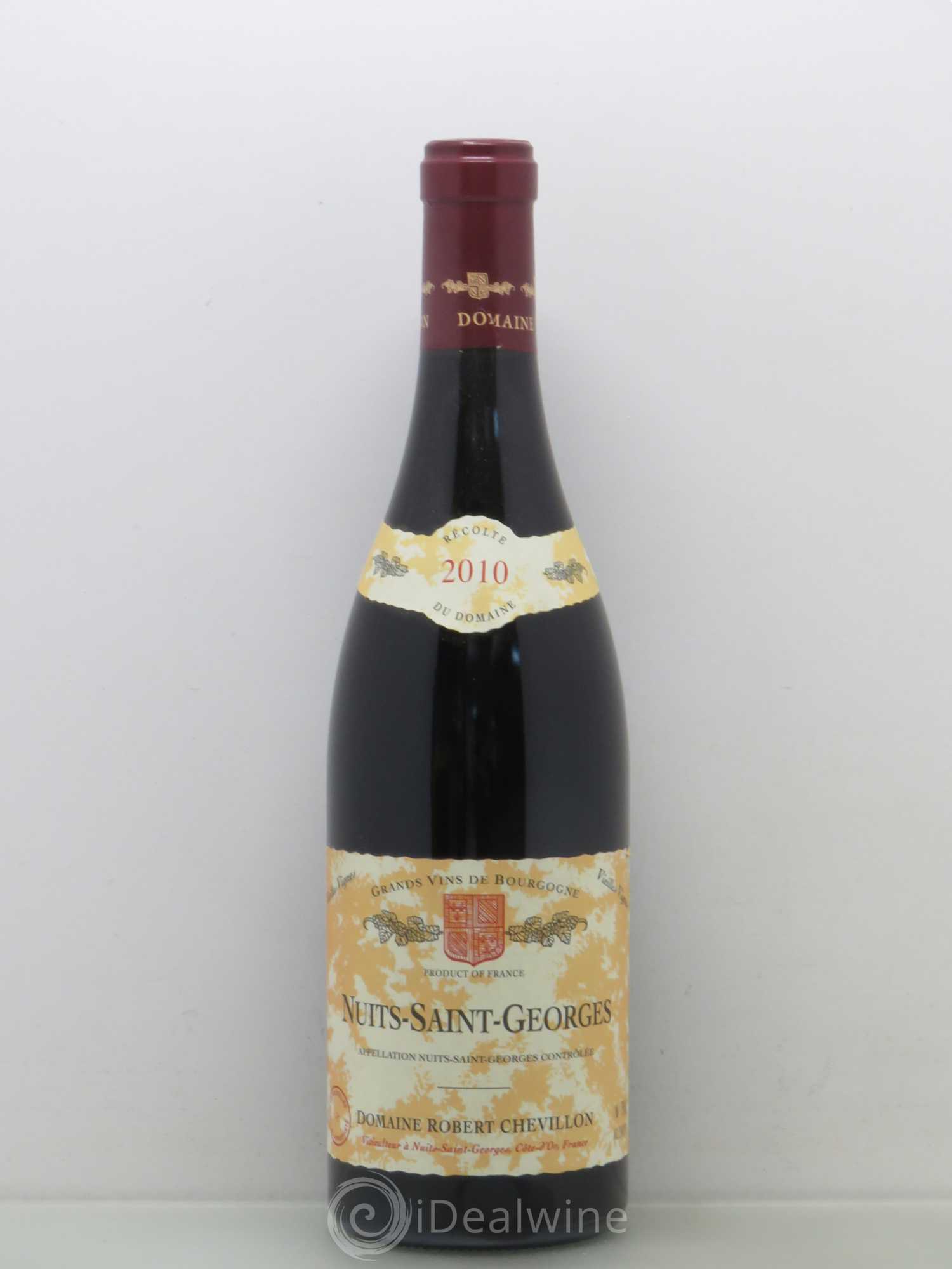 Nuits-Saint-Georges Vieilles vignes Robert Chevillon (sans prix de réserve) 2010 - Lot de 1 bouteille - 0