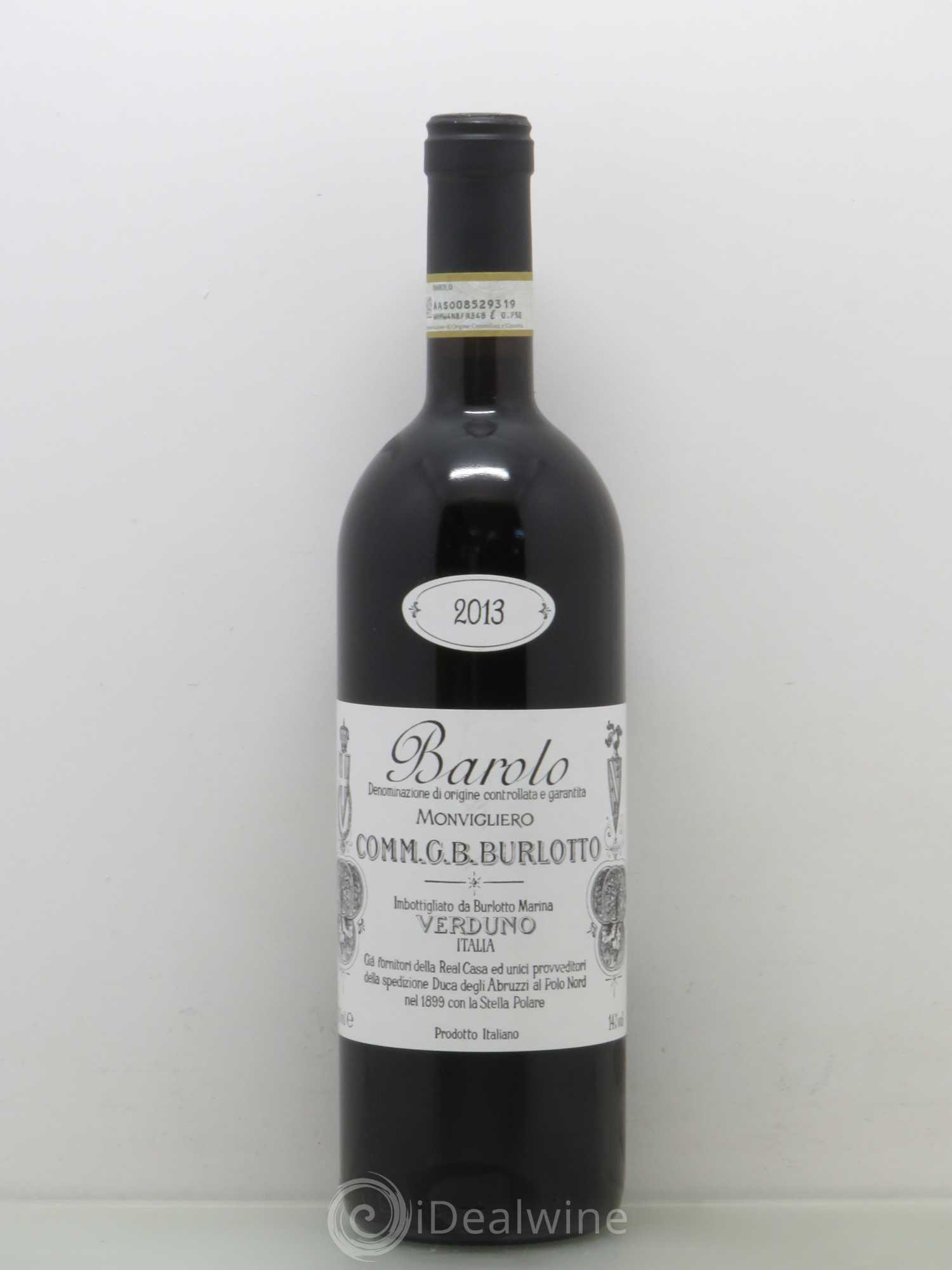 Barolo G.B. Burlotto Barolo Monvigliero (sans prix de réserve) 2013 - Posten von 1 Flasche - 0