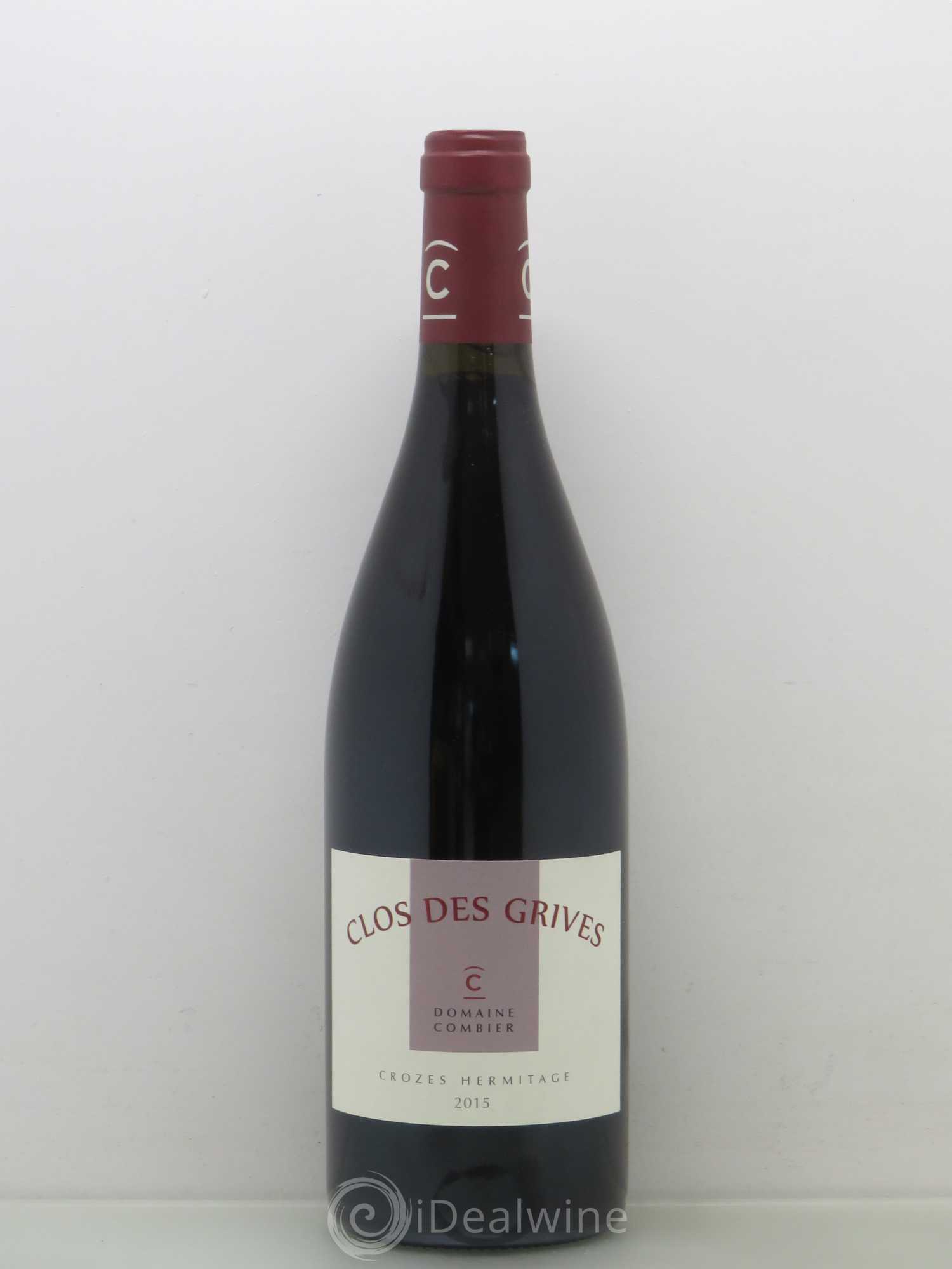 Crozes-Hermitage Clos des Grives Combier (sans prix de réserve) 2015 - Lot de 1 bouteille - 0