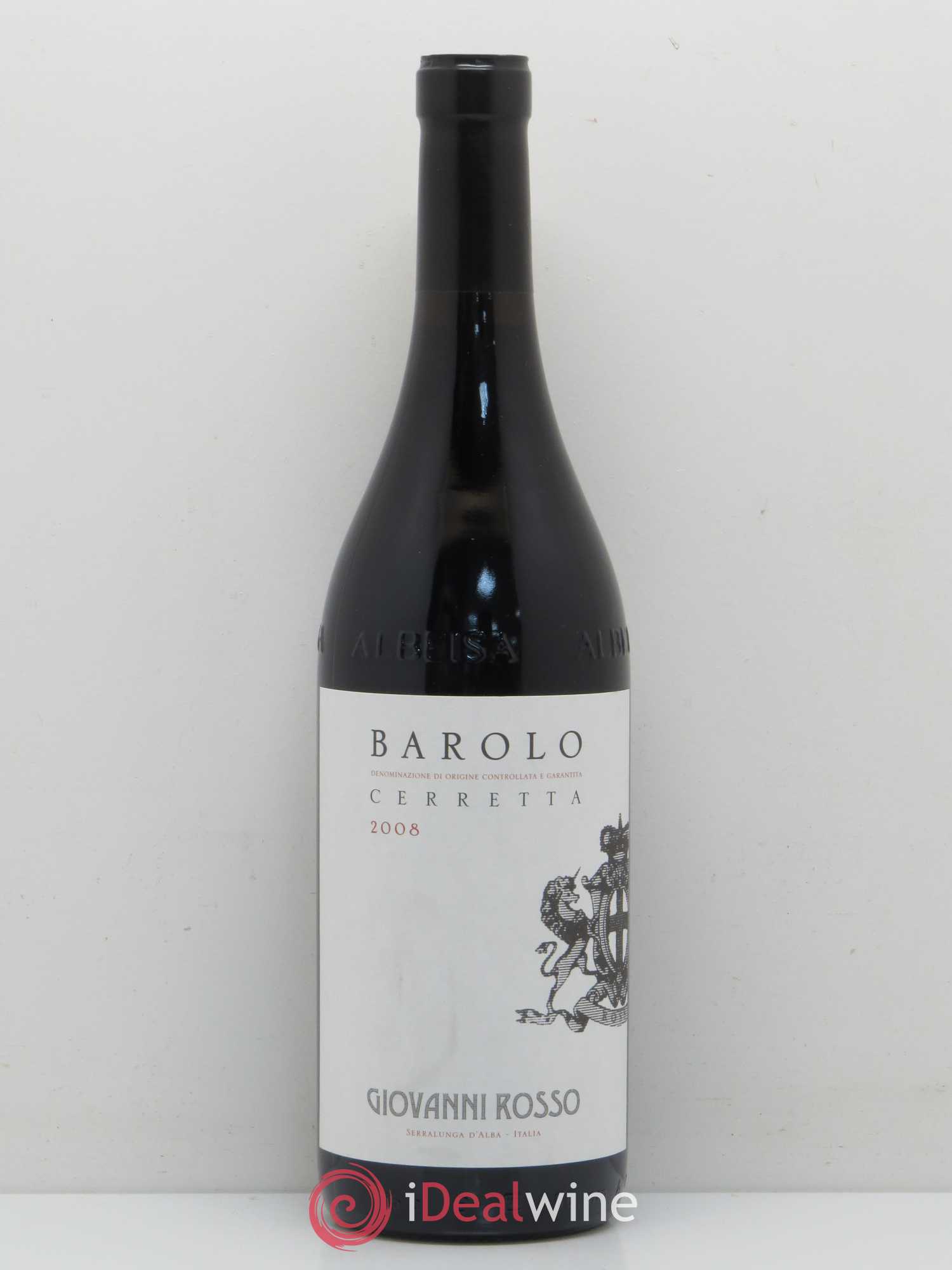 Barolo Cerretta Giovanni Rosso 2008 - Lot de 1 bouteille - 0