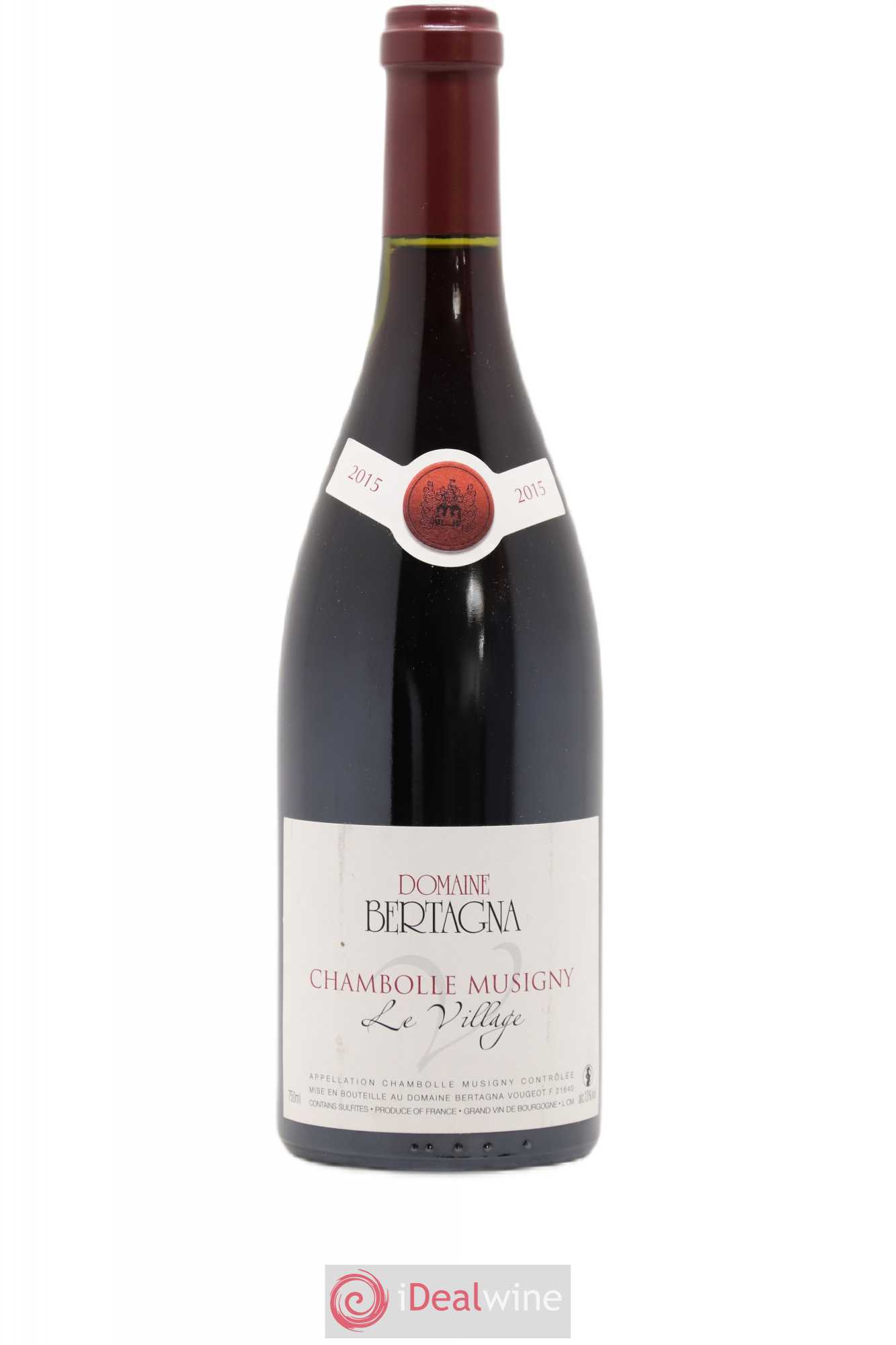 Chambolle-Musigny Le Village Bertagna 2015 - Lot de 1 bouteille - 0