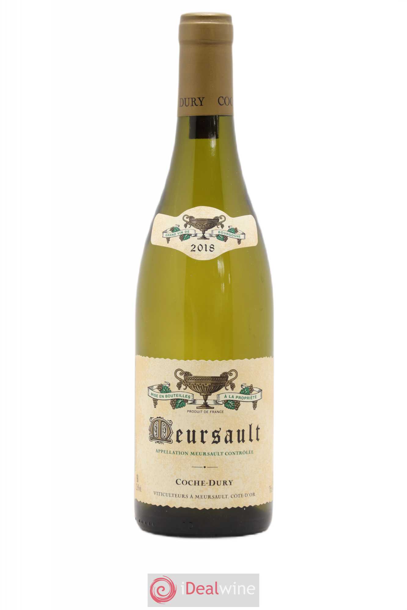 Meursault Coche Dury (Domaine) 2018 - Lot de 1 bouteille - 0