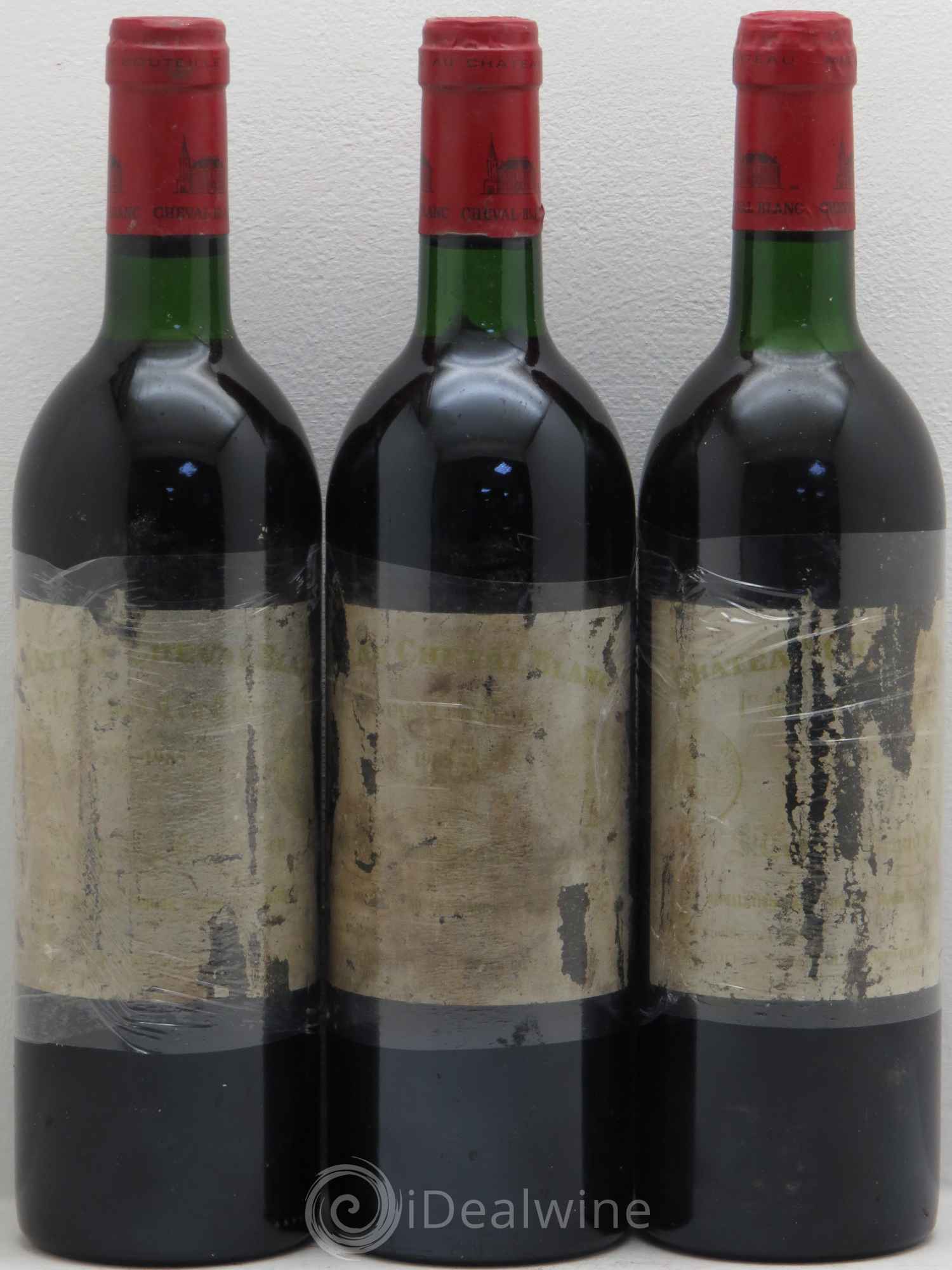 Château Cheval Blanc 1er Grand Cru Classé A 1985 - Lot de 3 bouteilles - 0