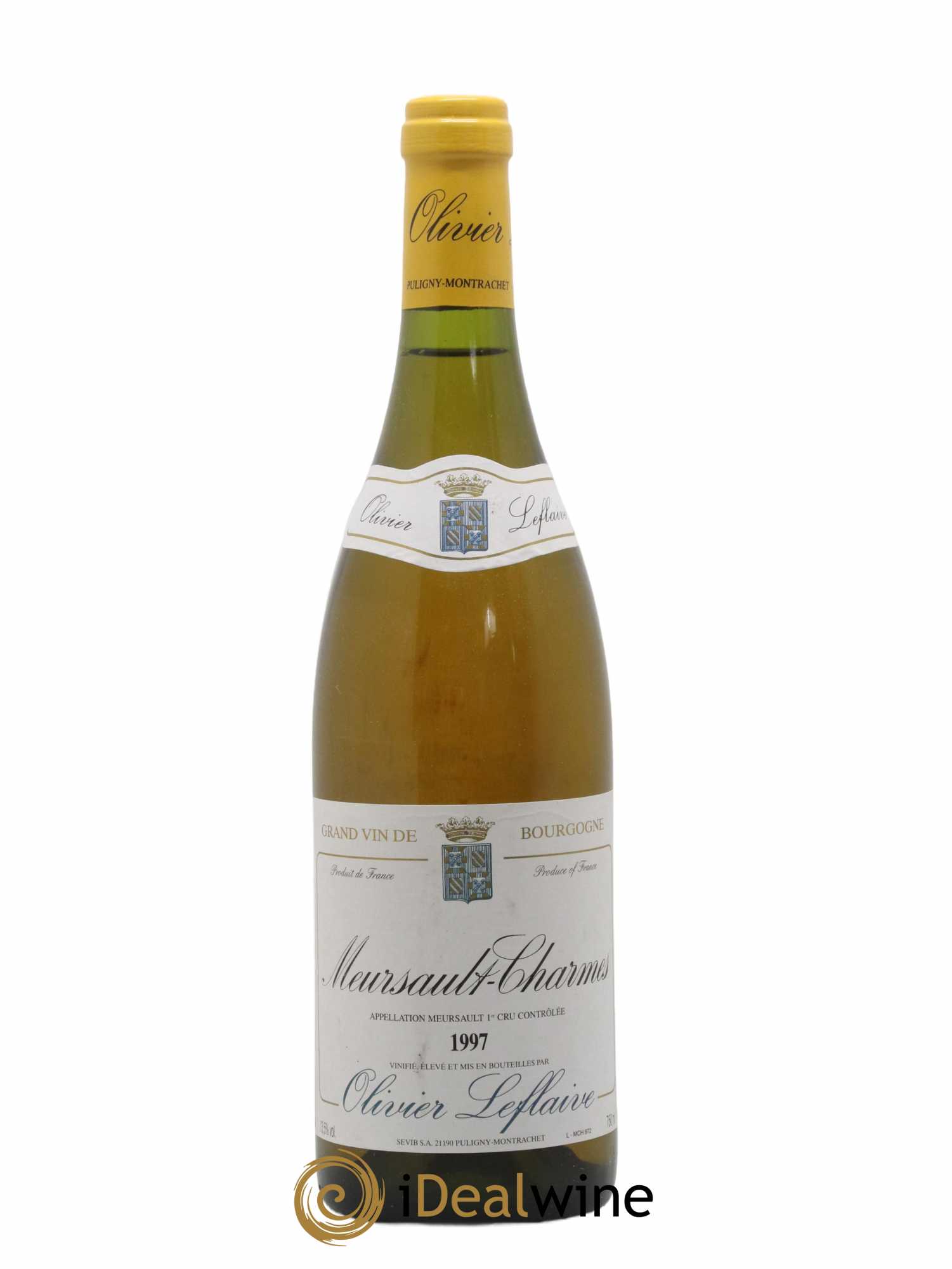 Meursault 1er Cru Charmes Olivier Leflaive 1997 - Lot de 1 bouteille - 0