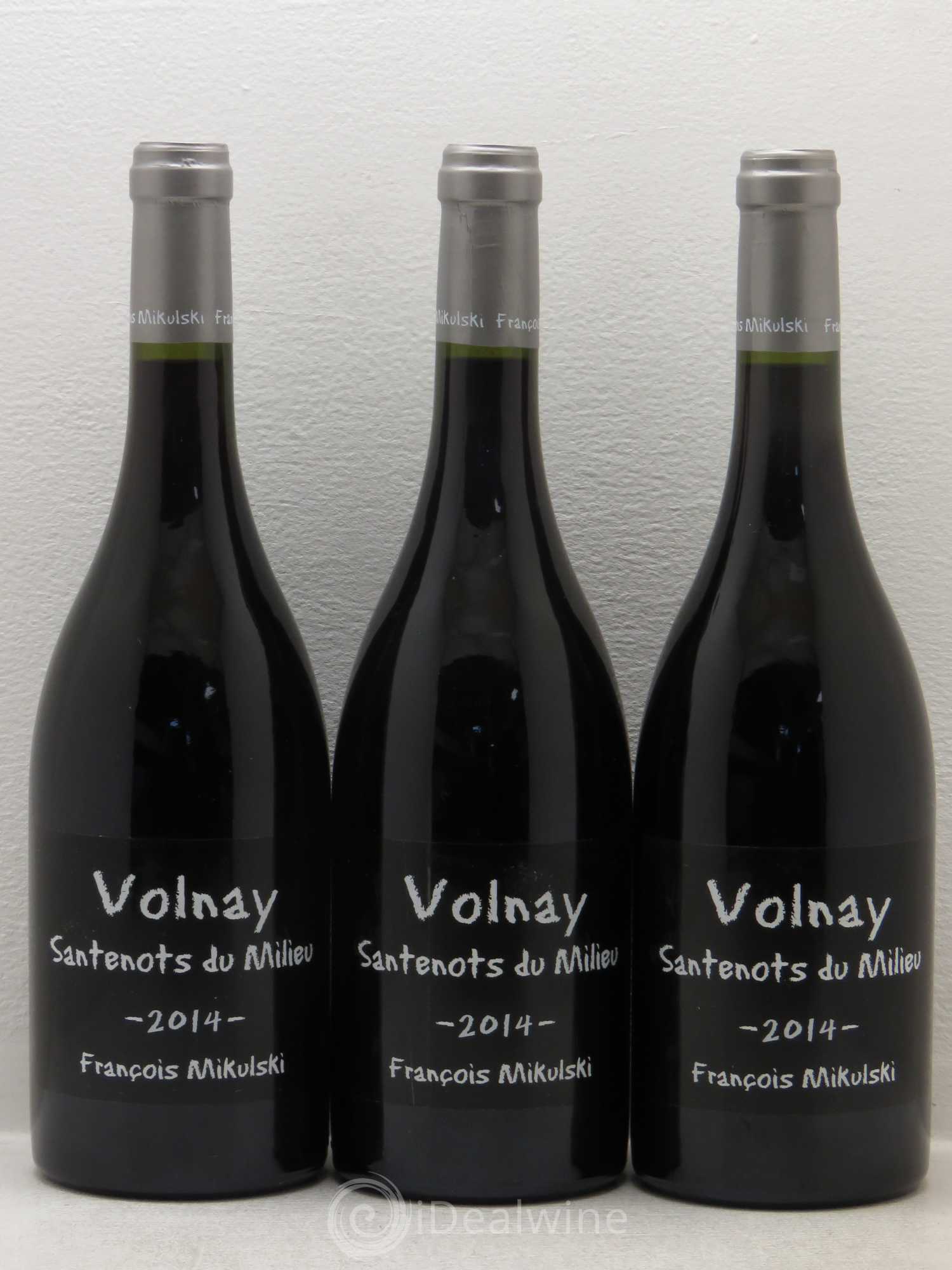 Volnay 1er Cru Santenots du Milieu François Mikulski 2014 - Lot de 3 bouteilles - 0