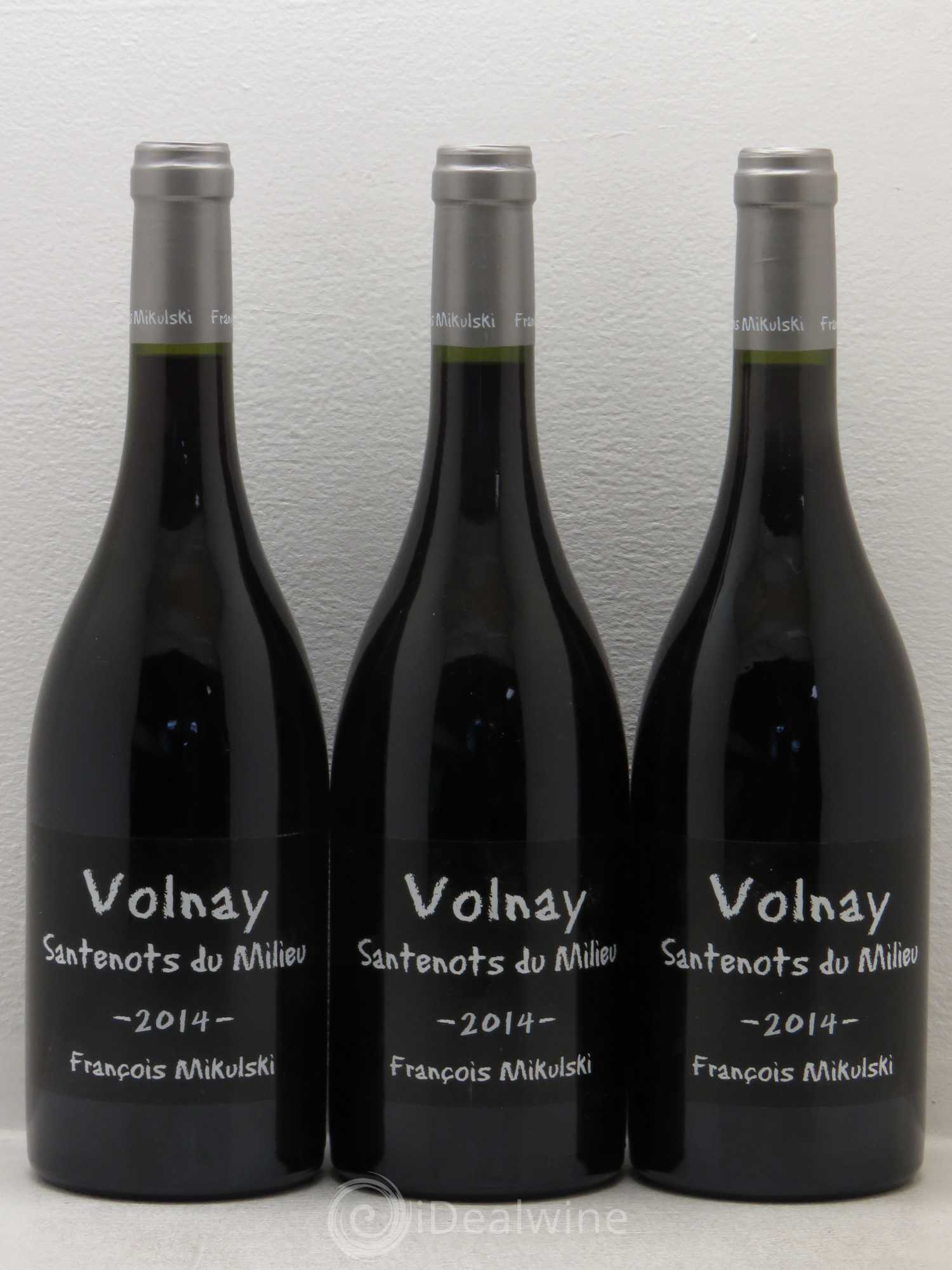 Volnay 1er Cru Santenots du Milieu François Mikulski 2014 - Lot de 3 bouteilles - 0