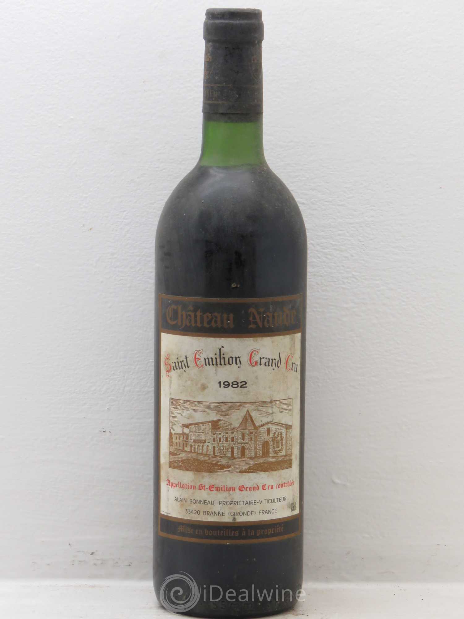 Saint-Émilion Château des Naudes 1982 - Lot de 1 bouteille - 0