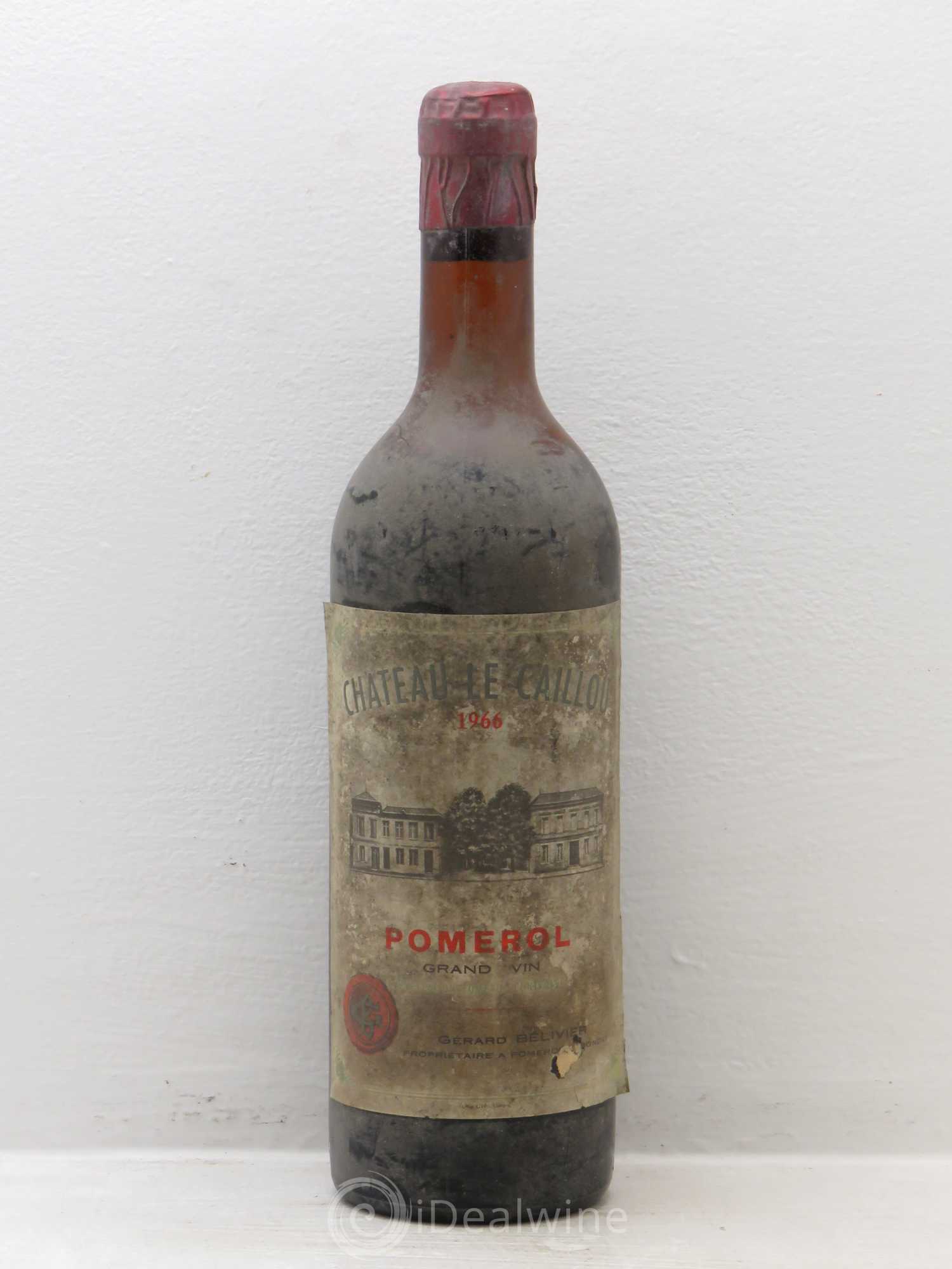 Château le Caillou 1966 - Lot de 1 bouteille - 0