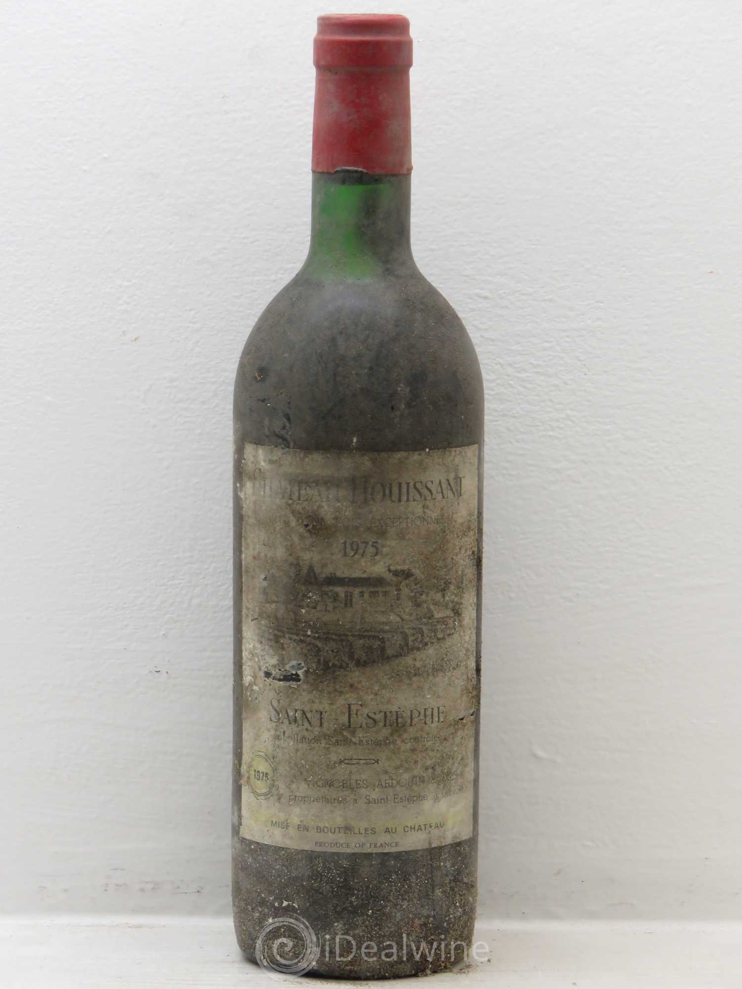 Château Houissant 1975 - Lot de 1 bouteille - 0