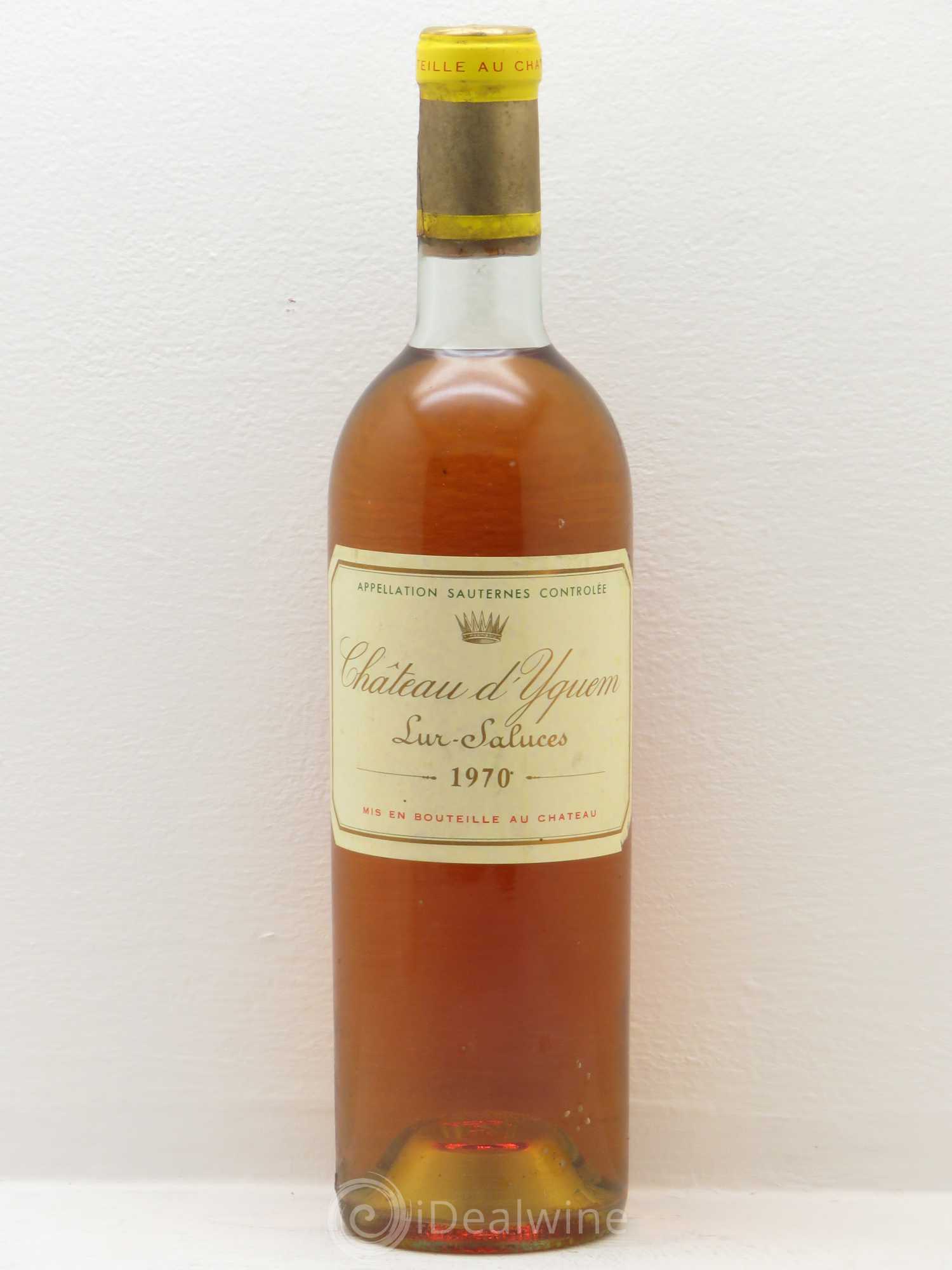 Château d' Yquem 1er Cru Classé Supérieur 1970 - Lotto di 1 bottiglia - 0