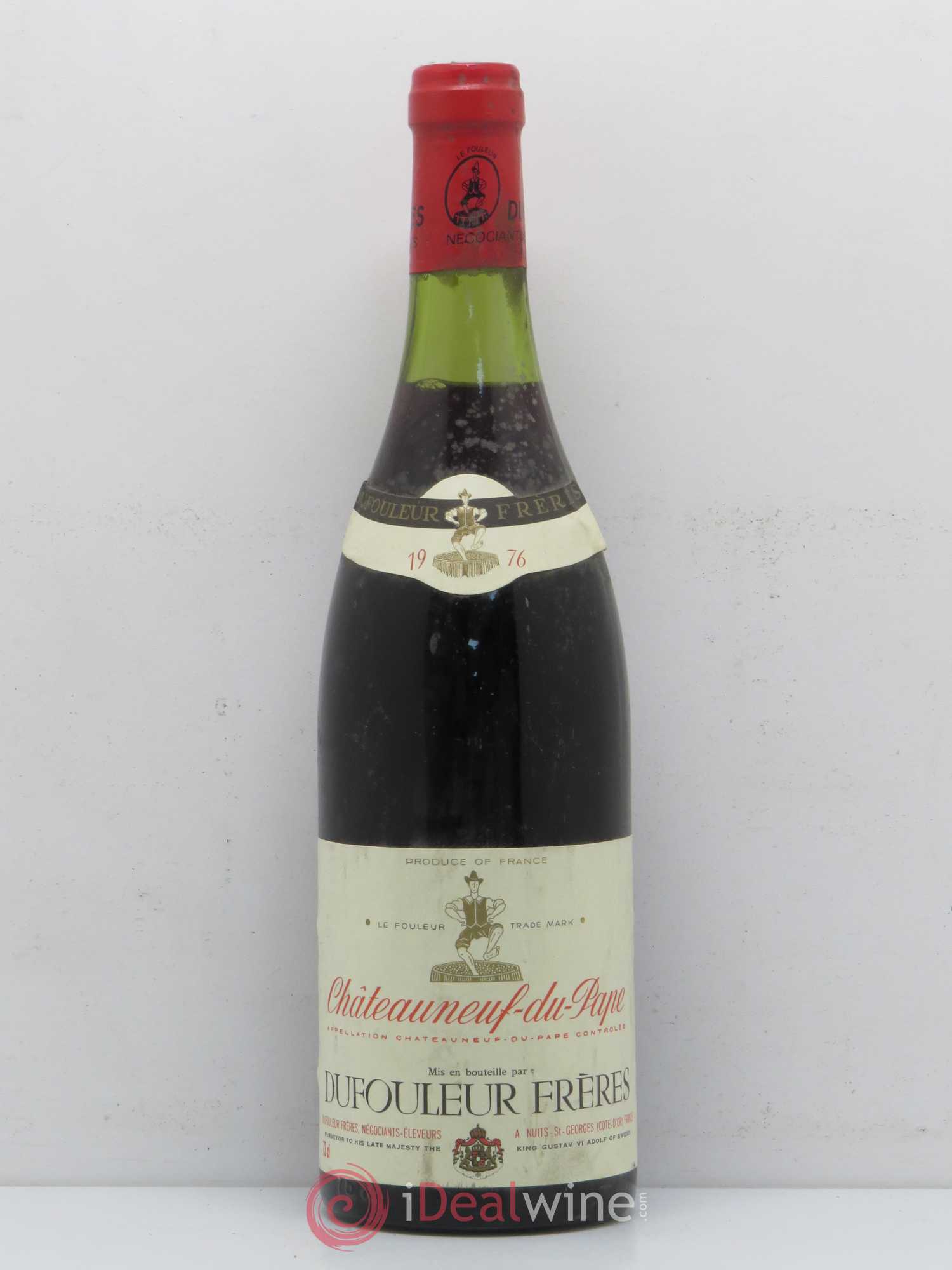 Châteauneuf-du-Pape Dufouleur 1976 - Lot de 1 bouteille - 0