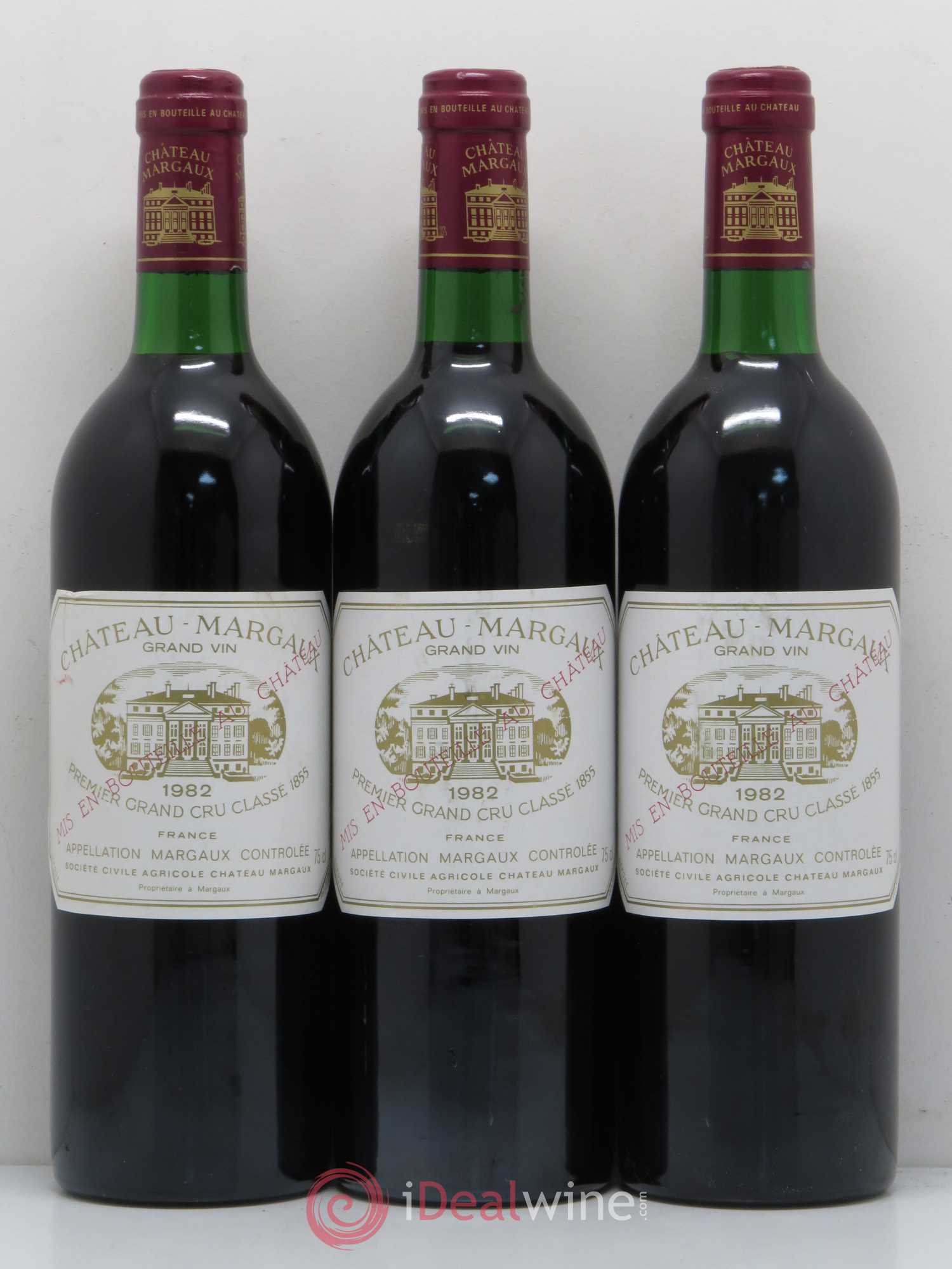 Château Margaux 1er Grand Cru Classé 1982 - Lot de 6 bouteilles - 2