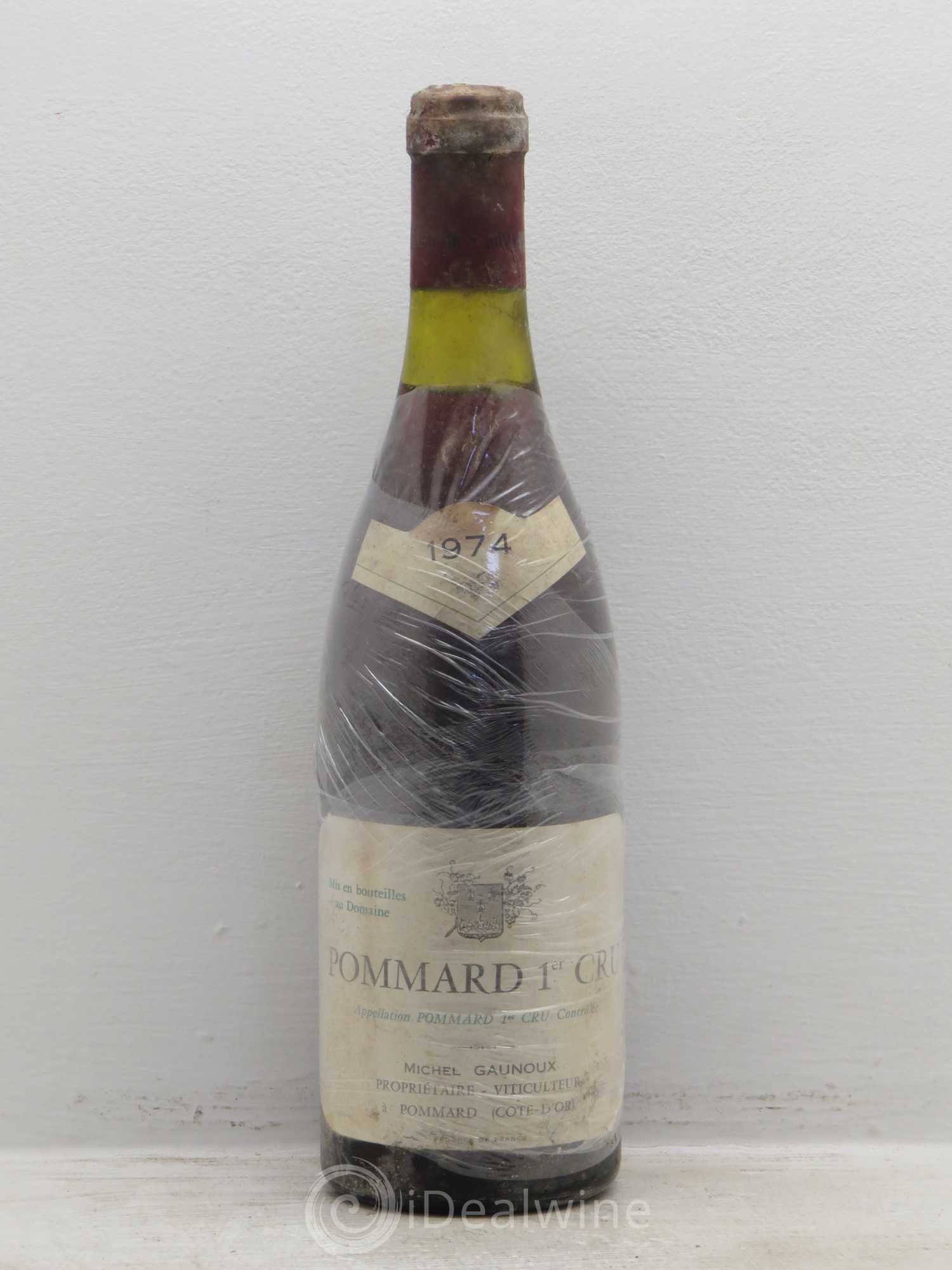 Pommard 1er Cru 1974 - Lot de 1 bouteille - 0