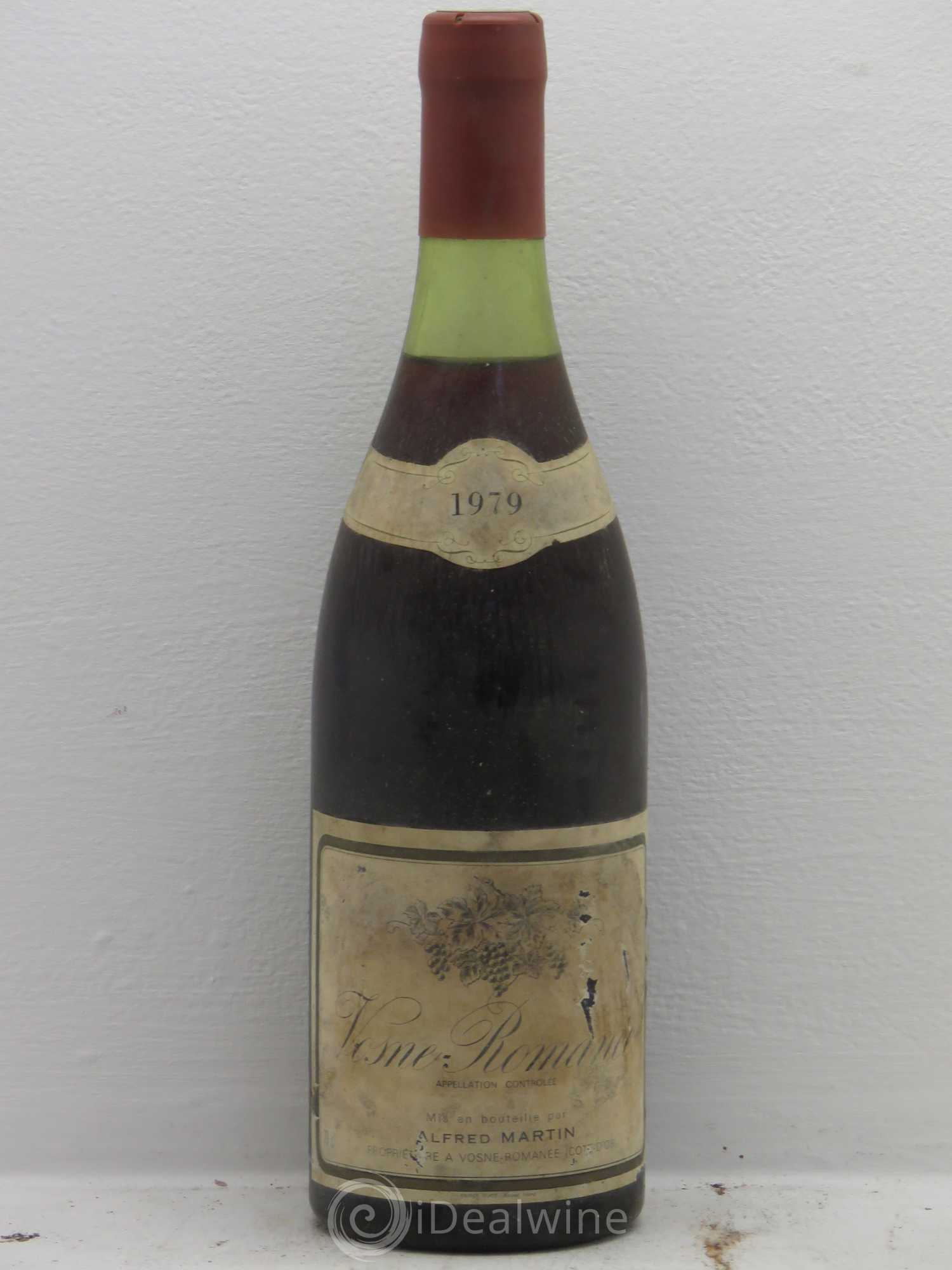 Vosne-Romanée Domaine Alfred Martin 1979 - Posten von 1 Flasche - 0