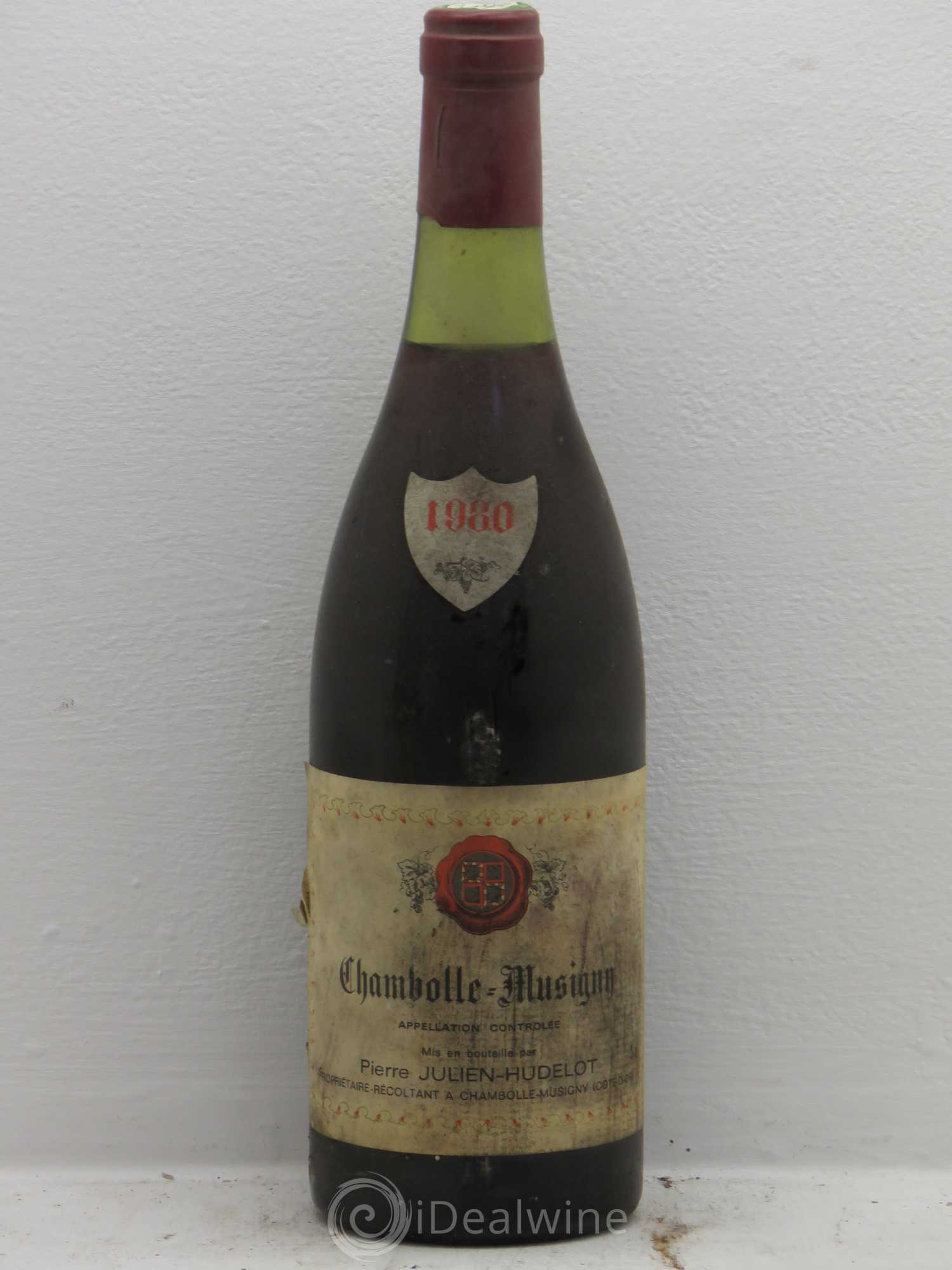 Chambolle-Musigny Domaine Pierre Julien Hudelot 1980 - Posten von 6 Flaschen - 0