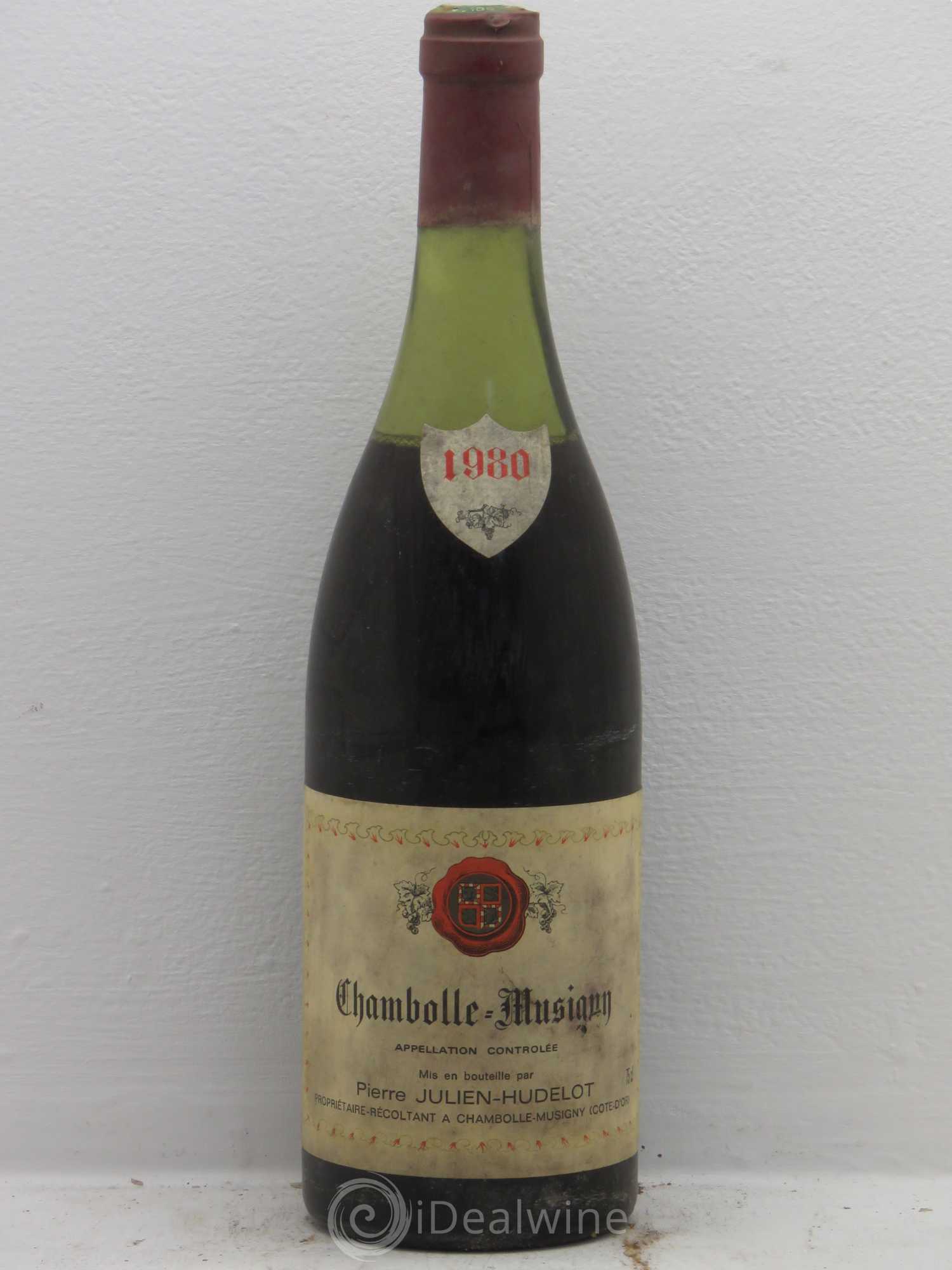 Chambolle-Musigny Domaine Pierre Julien Hudelot (sans prix de réserve) 1980 - Posten von 6 Flaschen - 0