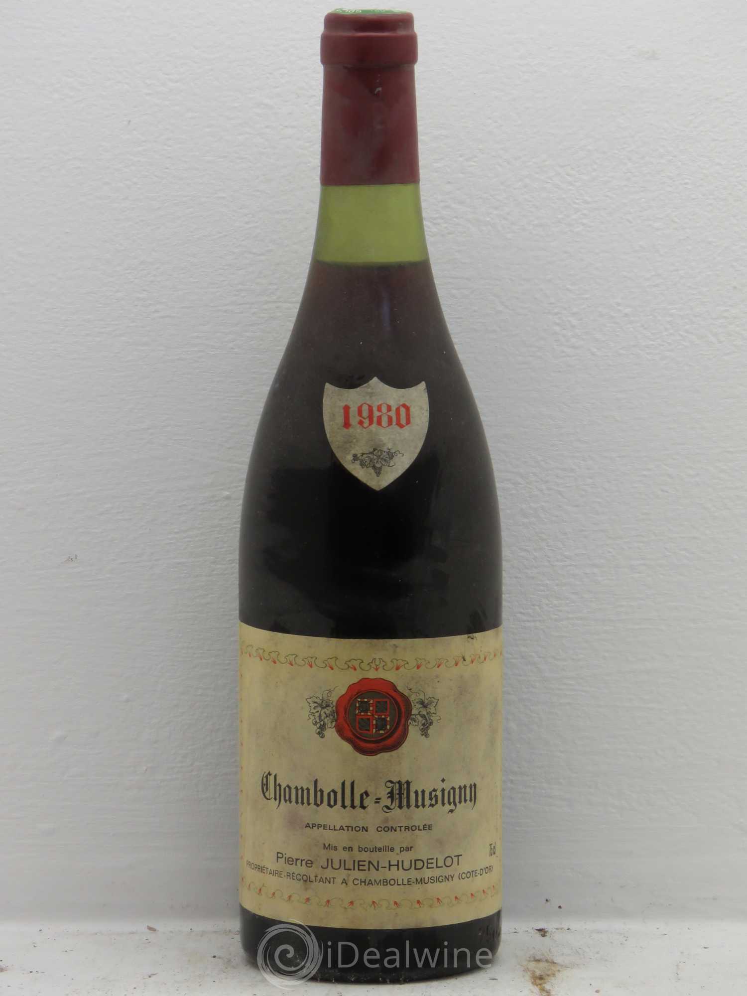 Chambolle-Musigny Domaine Pierre Julien Hudelot 1980 - Posten von 1 Flasche - 0