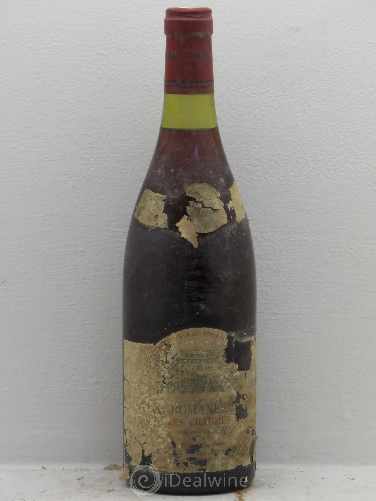 Vosne-Romanée 1er Cru Les Chaumes Domaine Daniel Rion 1982 - Lot de 1 bouteille - 0