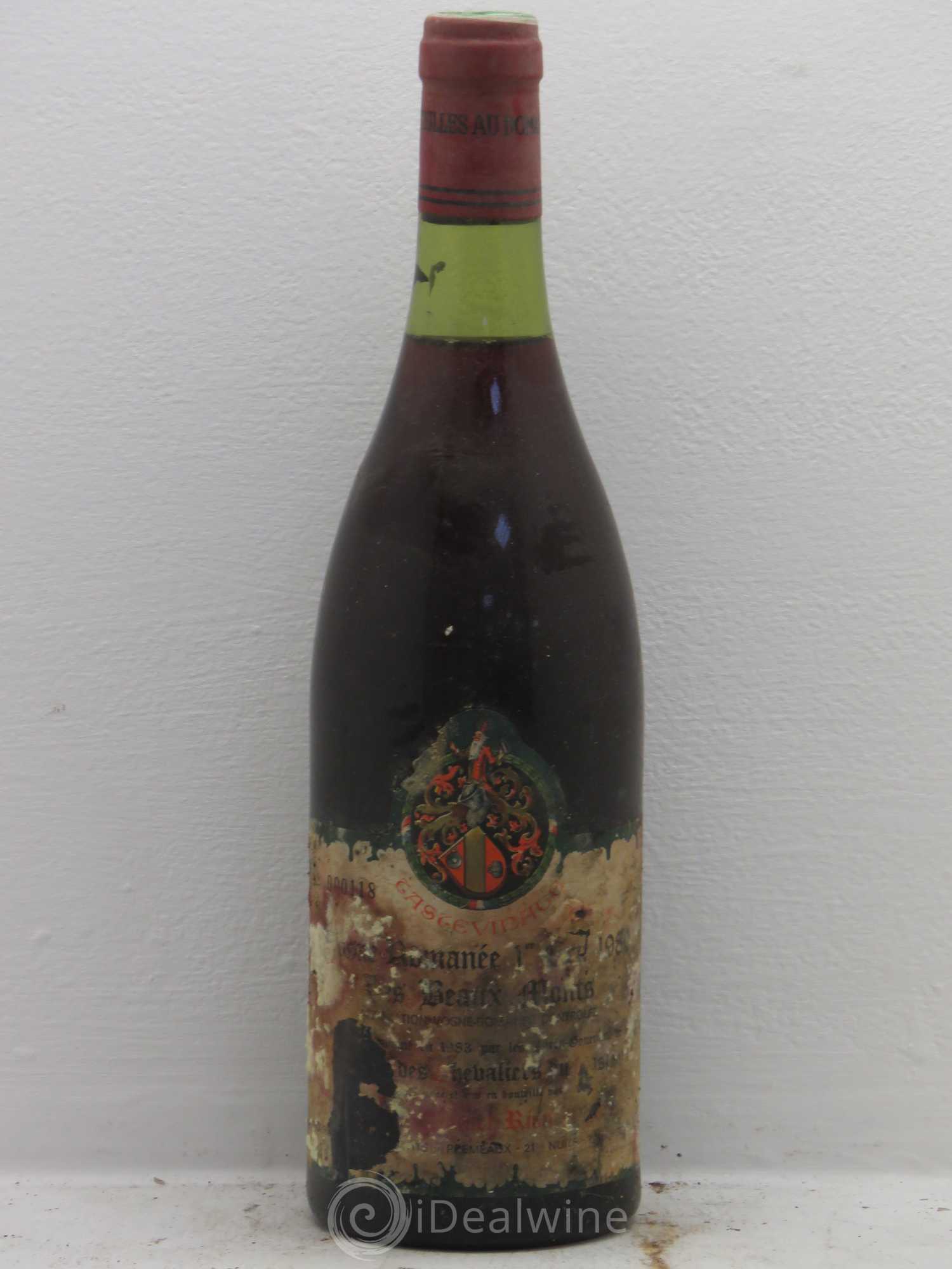 Vosne-Romanée 1er Cru 1980 - Posten von 1 Flasche - 0