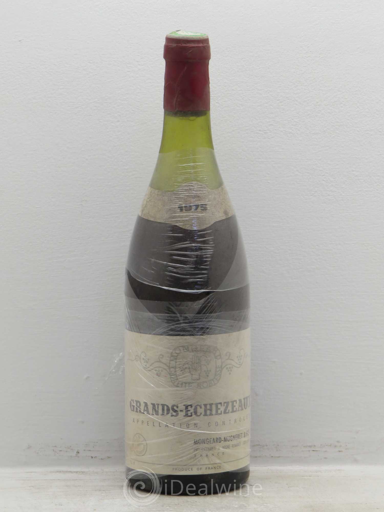 Grands-Echezeaux Grand Cru Mongeard-Mugneret (Domaine) 1975 - Lot de 1 bouteille - 0