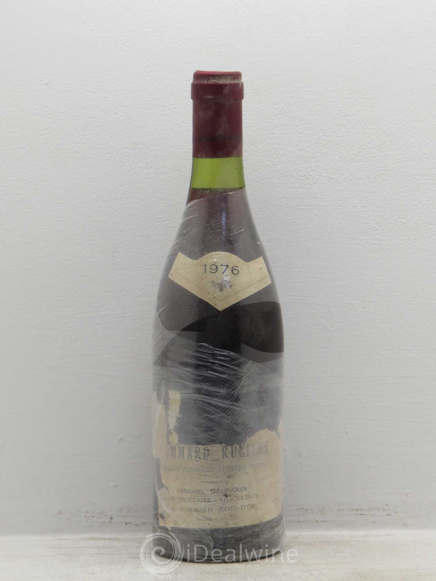 Pommard 1er Cru Rugiens François Gaunoux (Domaine) 1976 - Lot de 1 bouteille - 0