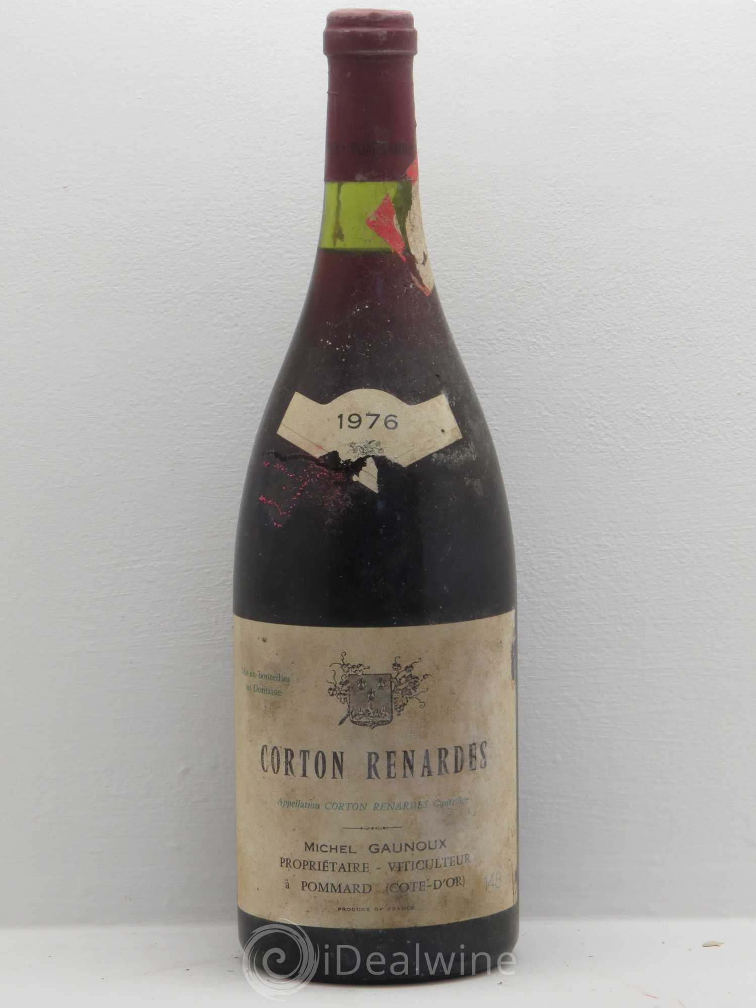 Corton Grand Cru Renardes Michel Gaunoux 1976 - Lot de 1 magnum - 0