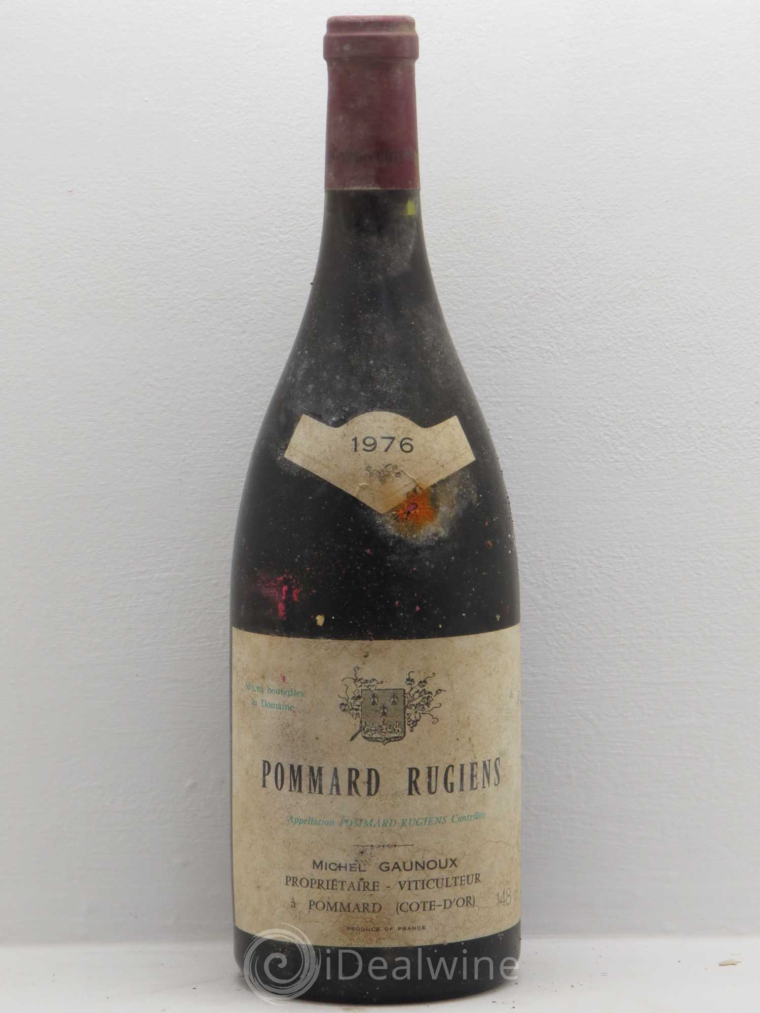 Pommard 1er Cru Rugiens François Gaunoux (Domaine) 1976 - Lot de 1 magnum - 0