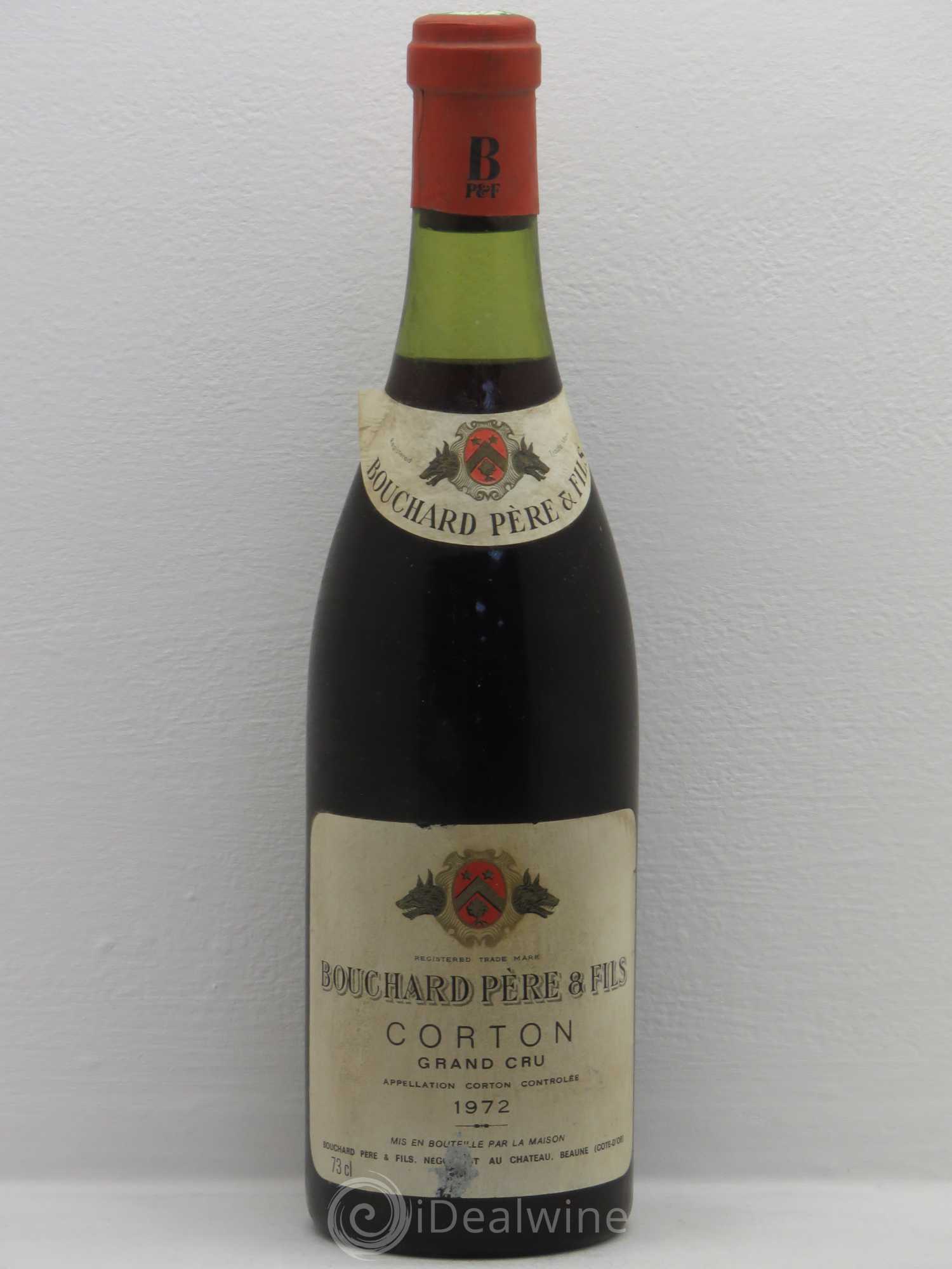 Corton Grand Cru Le Corton Bouchard Père & Fils 1972 - Lot de 1 bouteille - 0