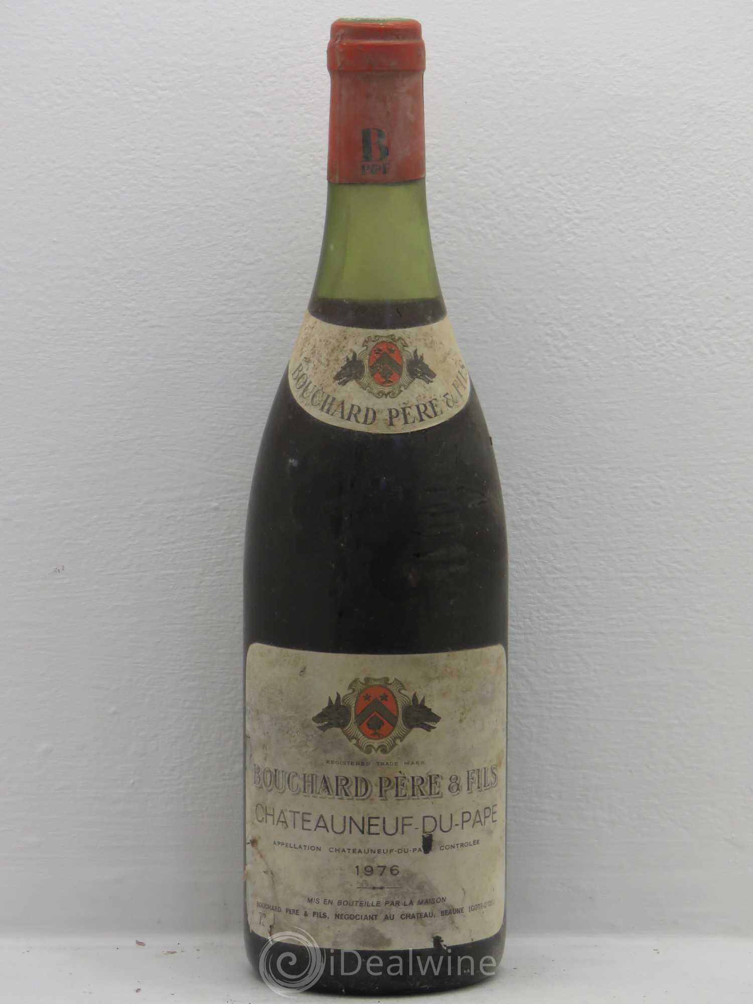 Châteauneuf-du-Pape Domaine Bouchard (sans prix de réserve) 1976 - Lot de 6 bouteilles - 0