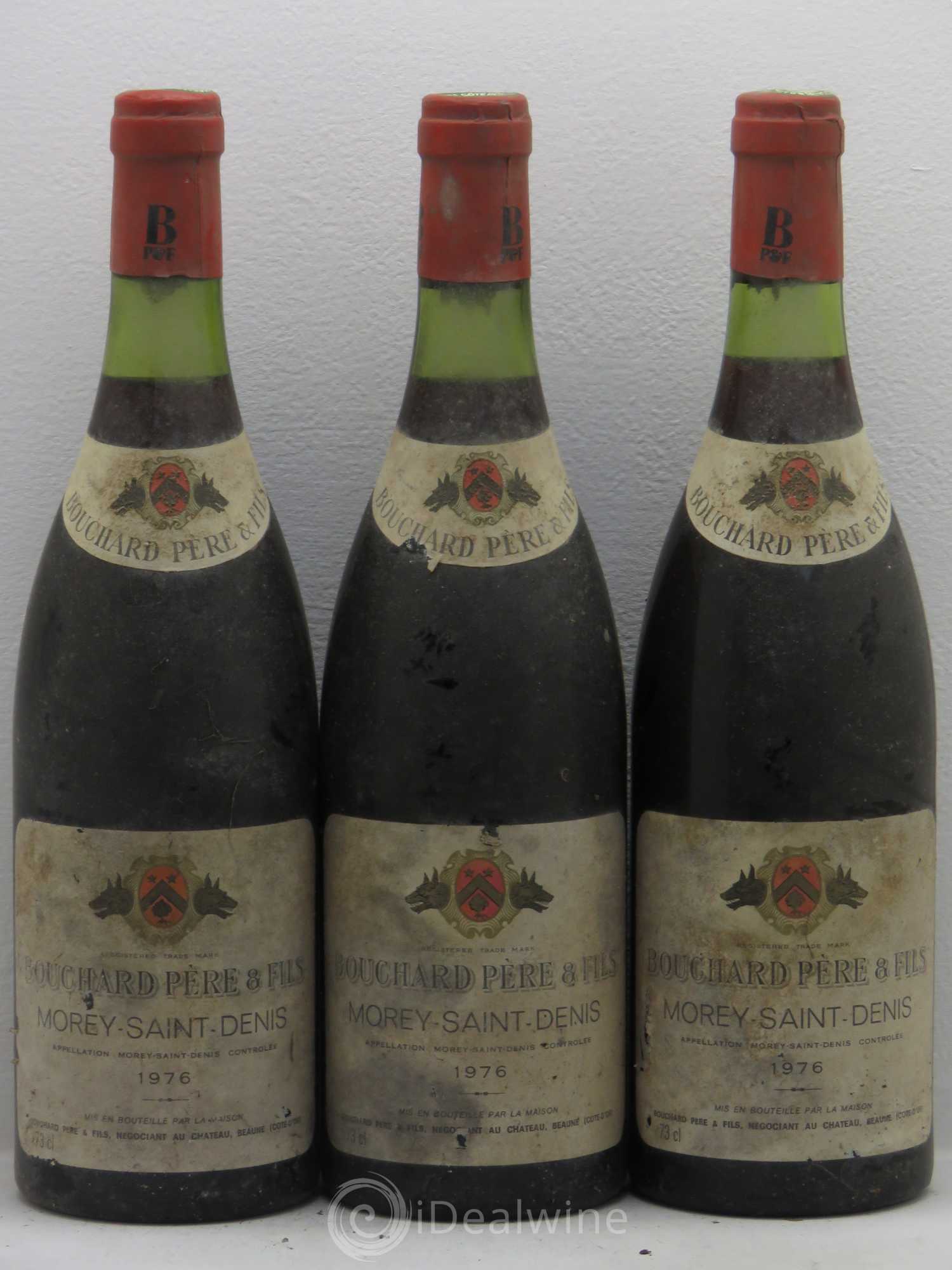 Morey-Saint-Denis 1976 - Lot de 3 bouteilles - 0
