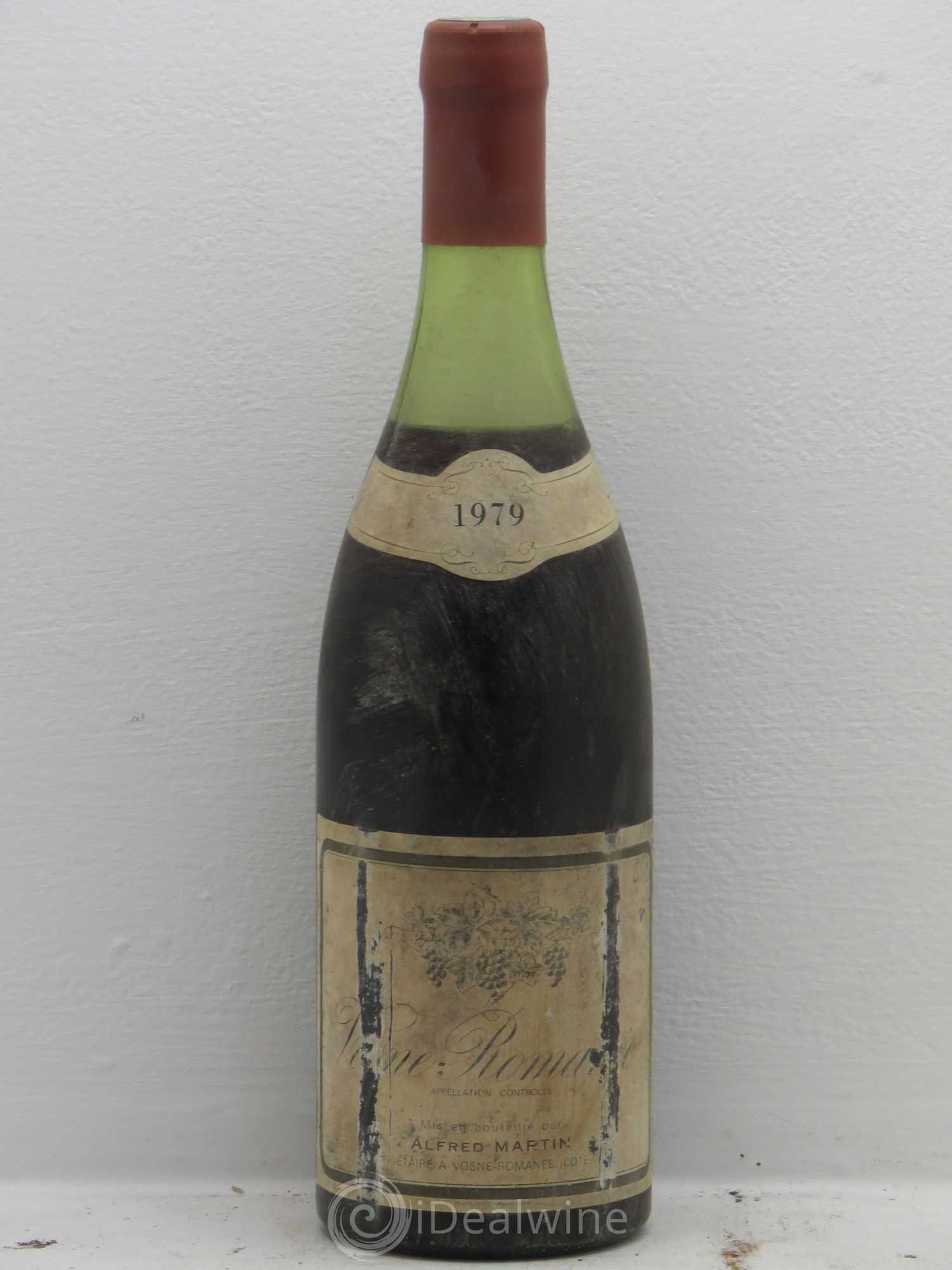 Vosne-Romanée Domaine Alfred Martin (sans prix de réserve) 1979 - Posten von 6 Flaschen - 0