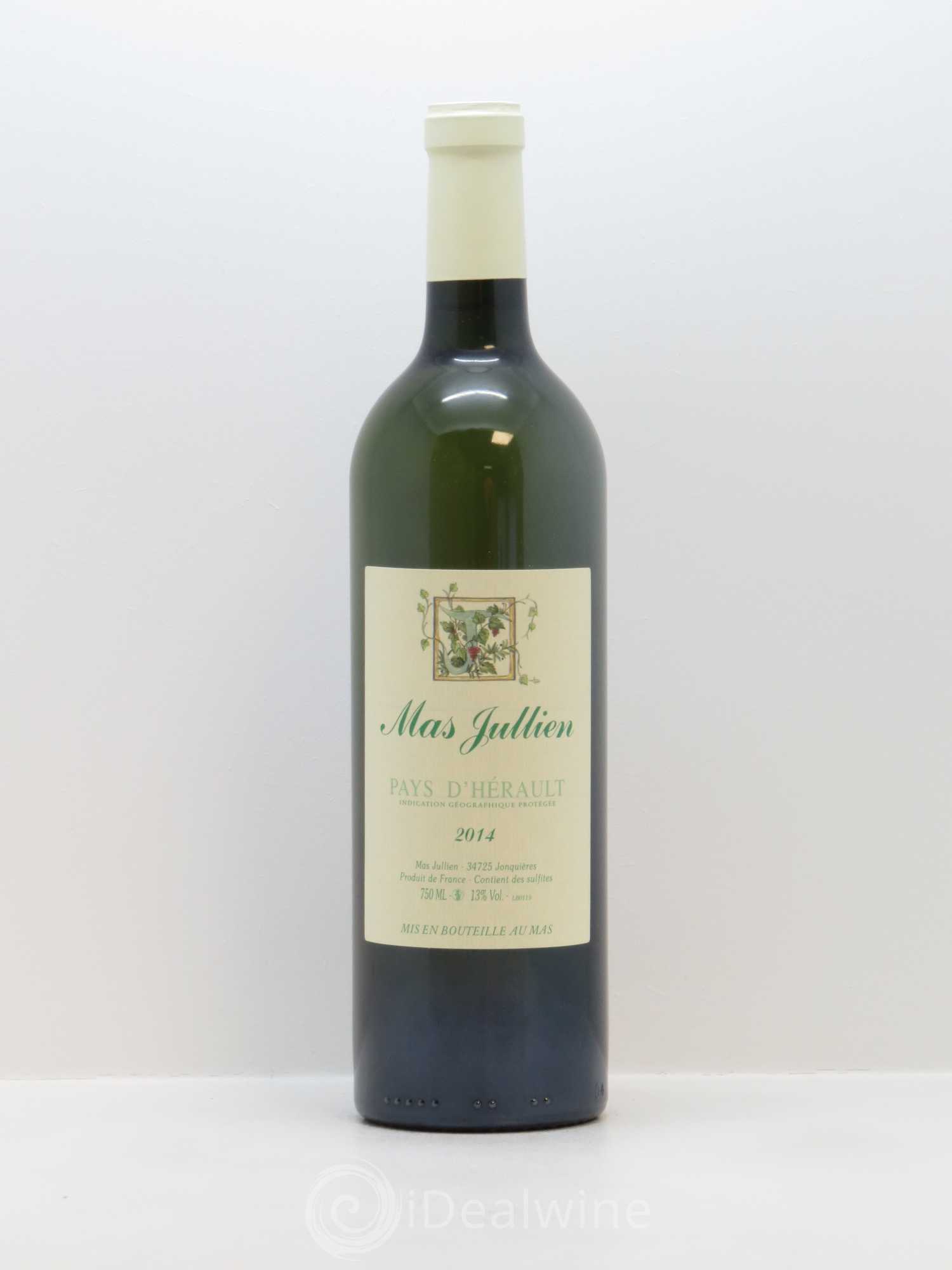 Pays d'Hérault Mas Jullien Olivier Jullien 2014 - Lot de 1 bouteille - 0
