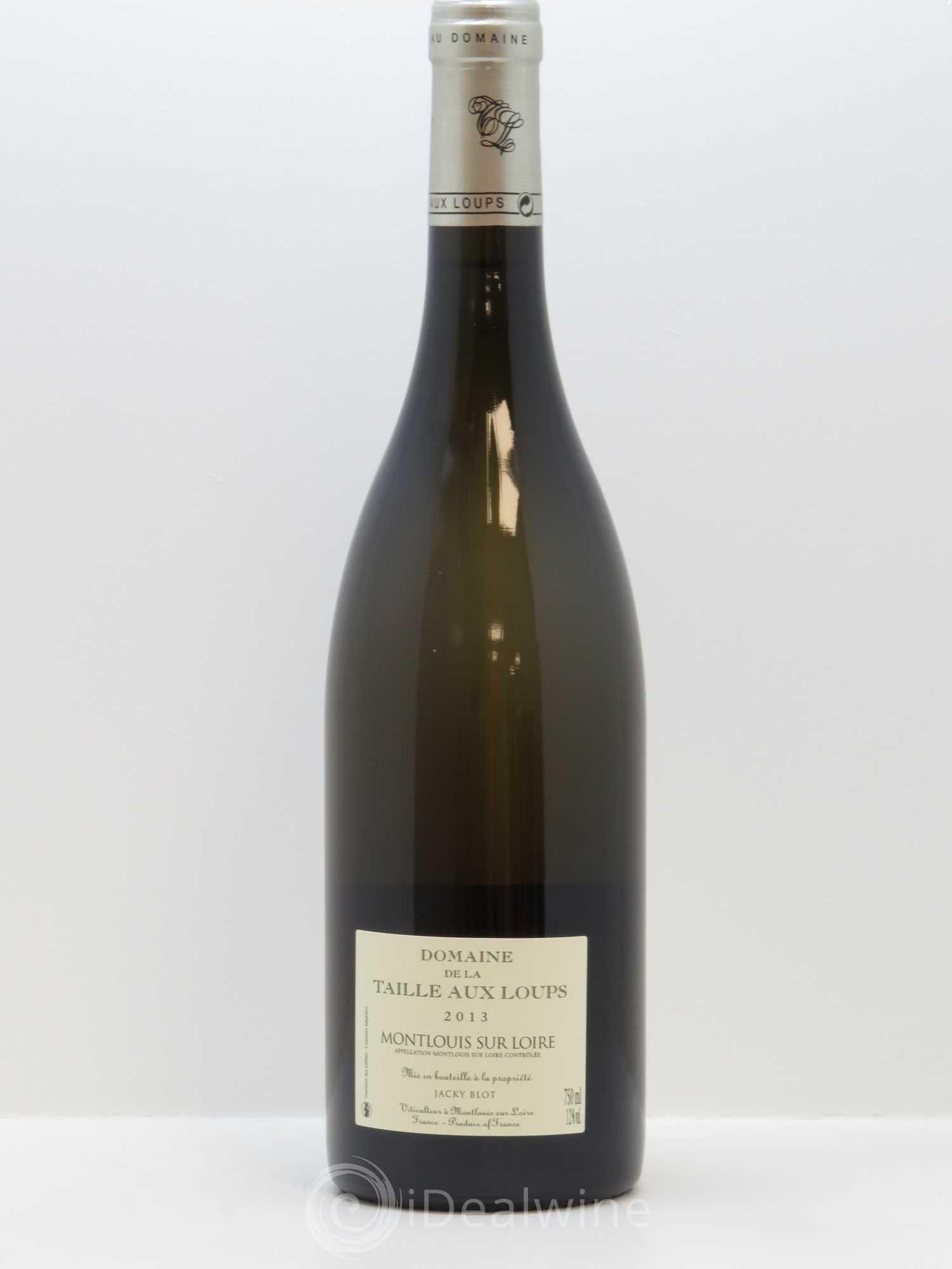 Montlouis-sur-Loire Rémus La Taille aux Loups - Jacky Blot 2013 - Lot de 1 bouteille - 1