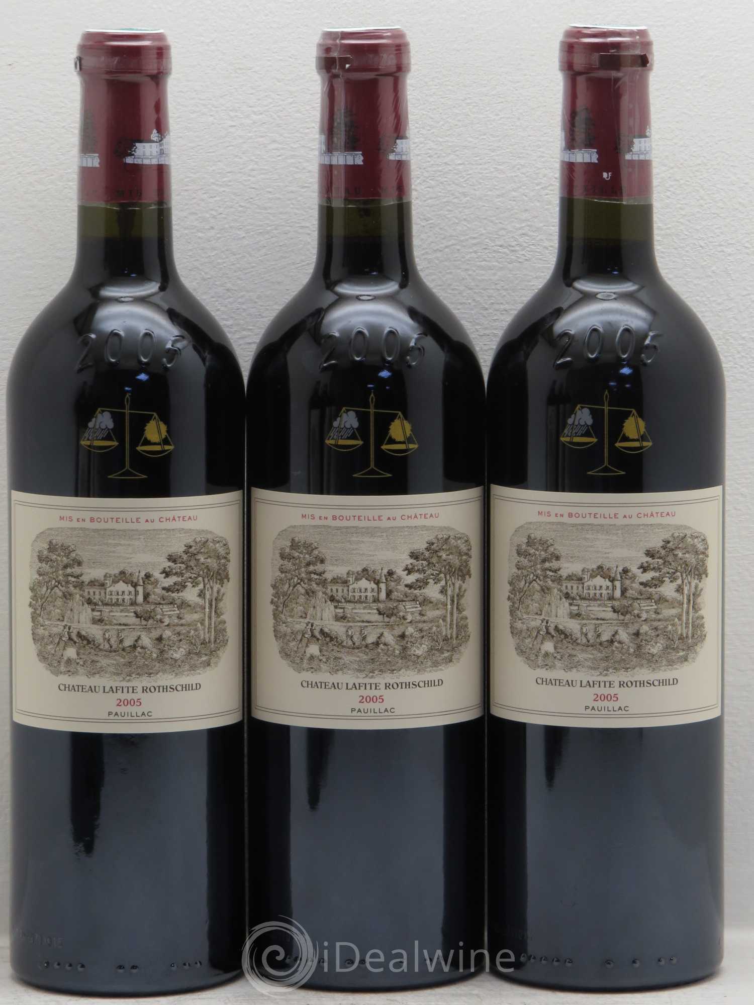Château Lafite Rothschild 1er Grand Cru Classé 2005 - Lot de 12 bouteilles - 3