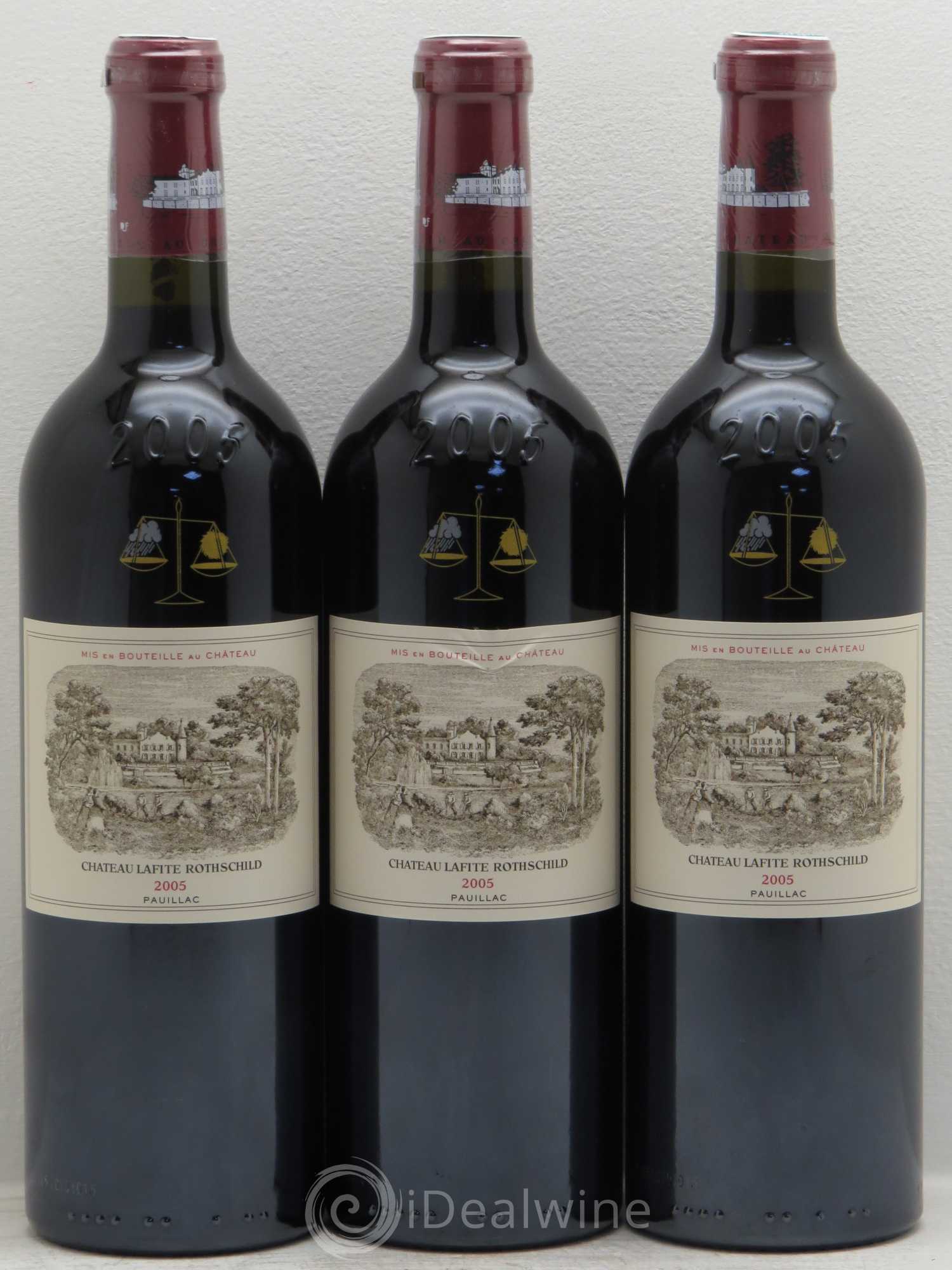Château Lafite Rothschild 1er Grand Cru Classé 2005 - Lot de 12 bouteilles - 4