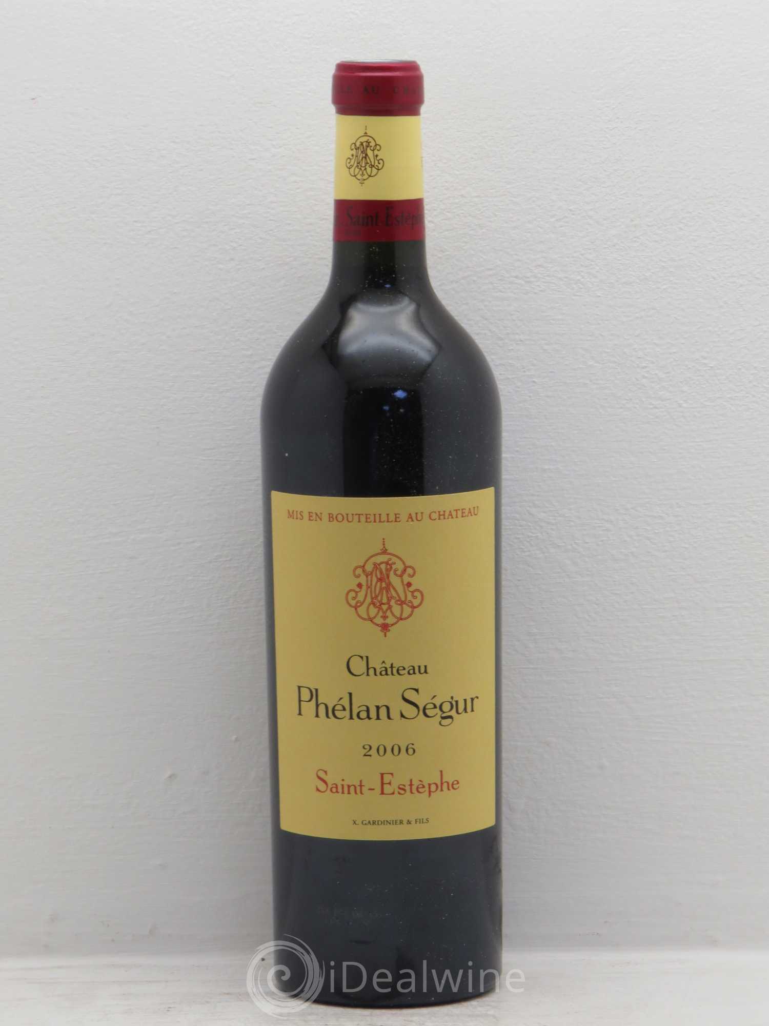Château Phélan Ségur 2006 - Lot de 12 bouteilles - 0