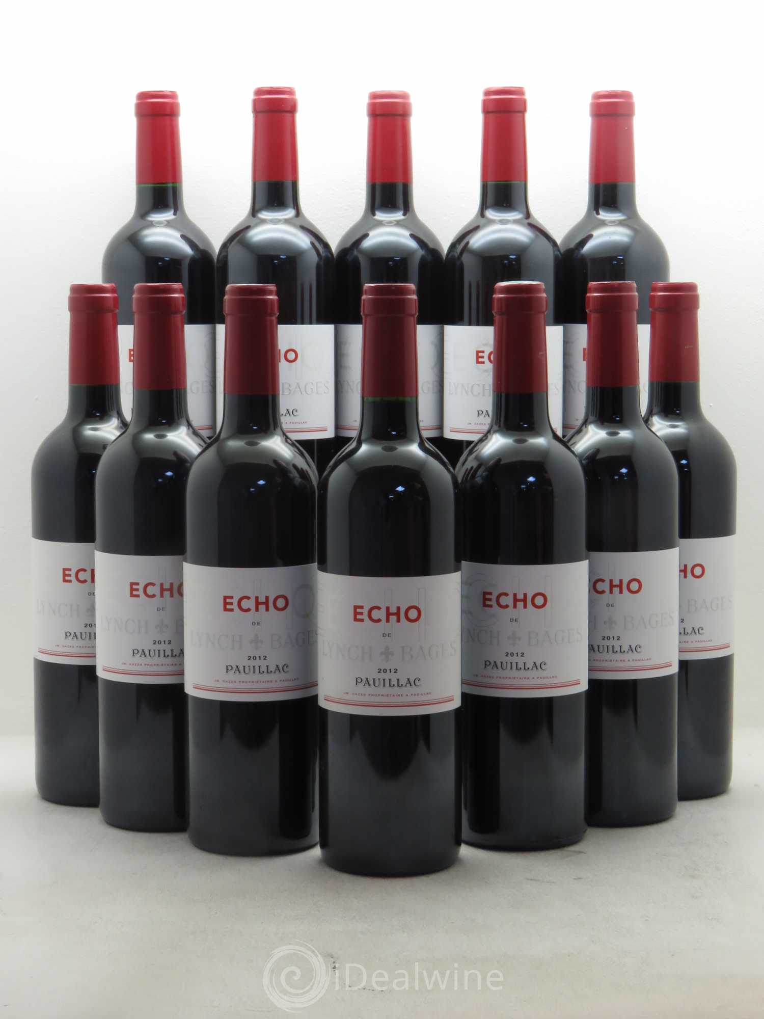 Echo de Lynch Bages Second Vin 2012 - Lot de 12 bouteilles - 0